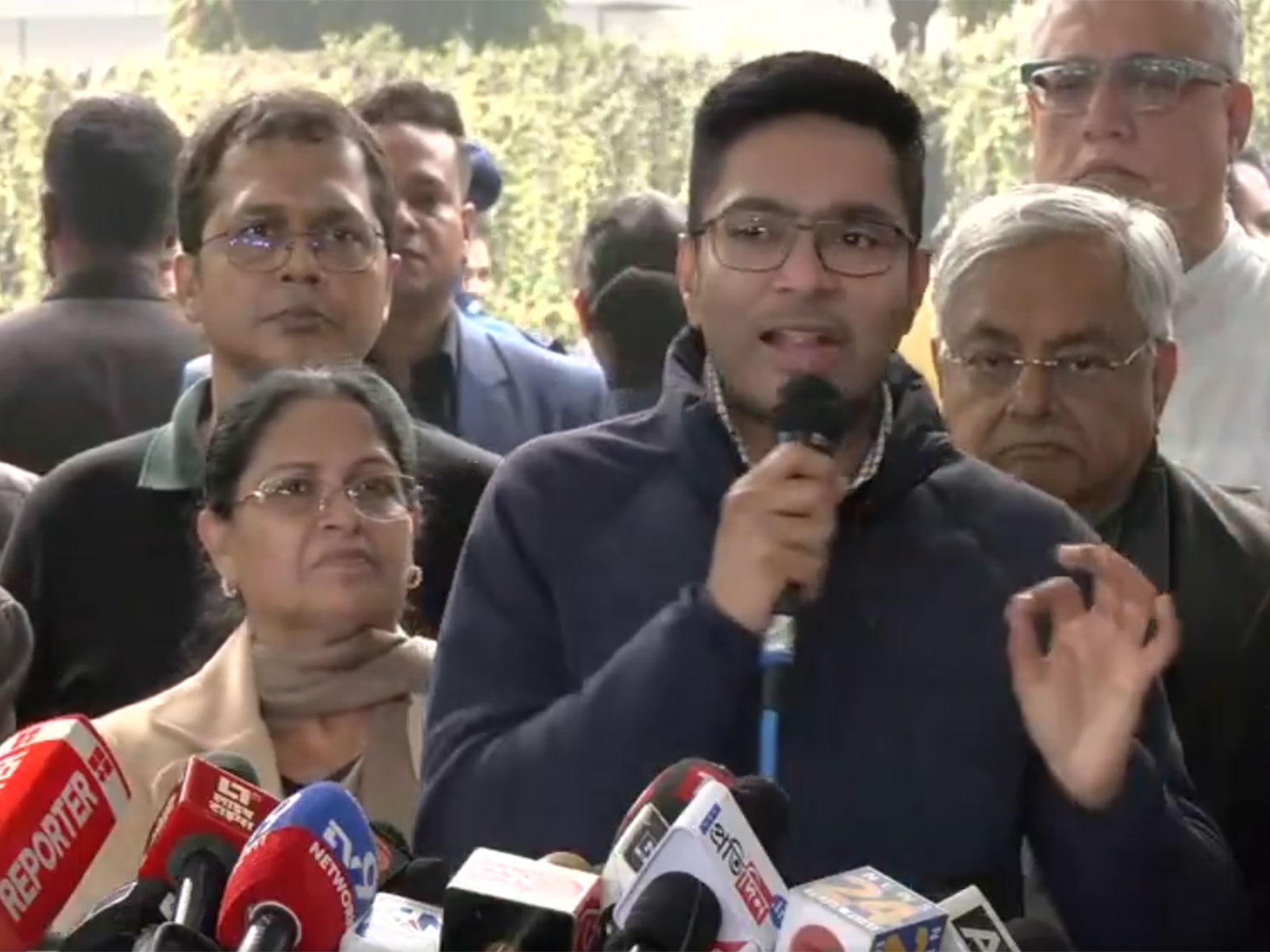 Trinamool Congress (TMC) National General Secretary and MP Abhishek Banerjee. (Photo/ANI)