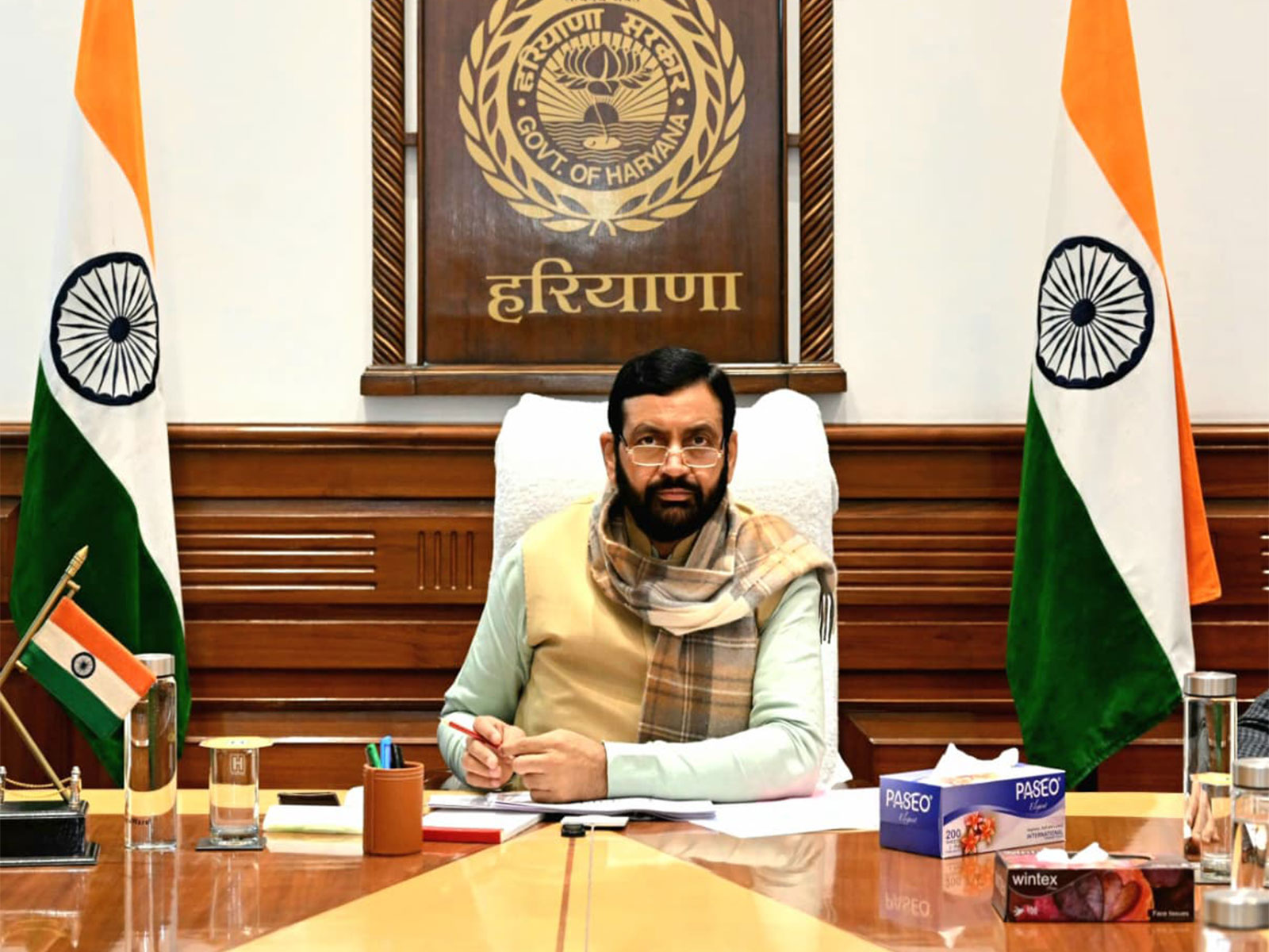 Haryana CM Nayab Singh Saini (Photo/@cmohry)