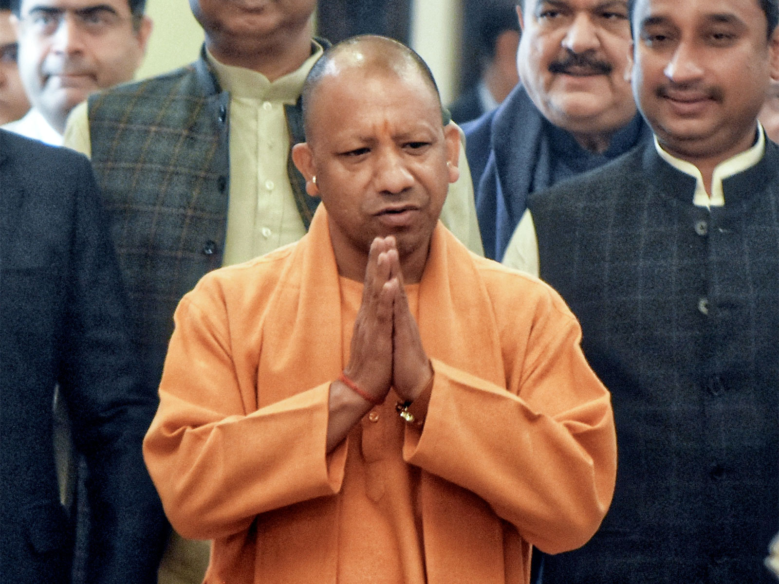 Uttar Pradesh Chief Minister Yogi Adityanath (File Photo/ANI)