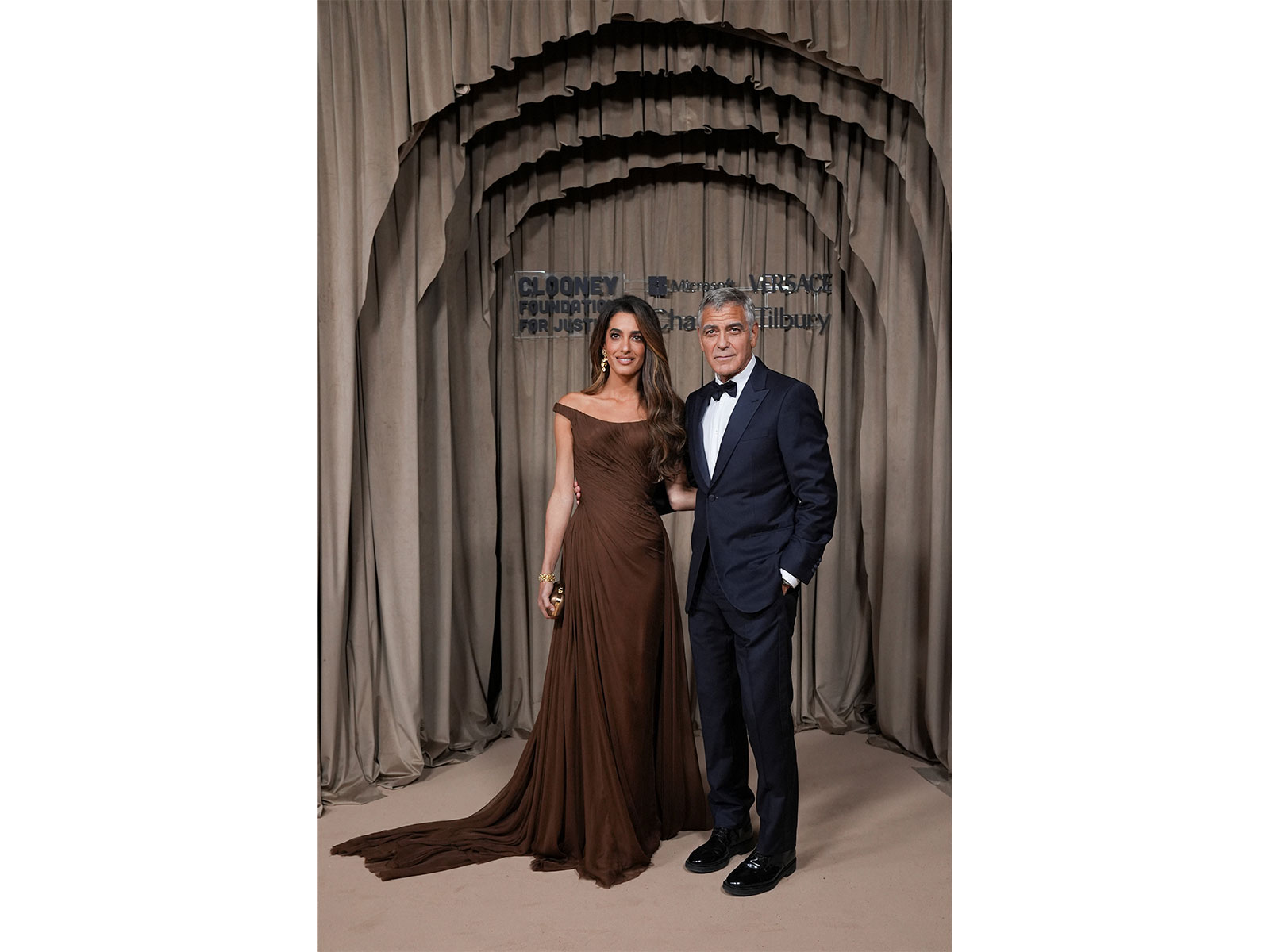 Actor George Clooney and his wife Amal Clooney (File Photo/Reuters) Actor George Clooney and his wife Amal Clooney (File Photo/Reuters)