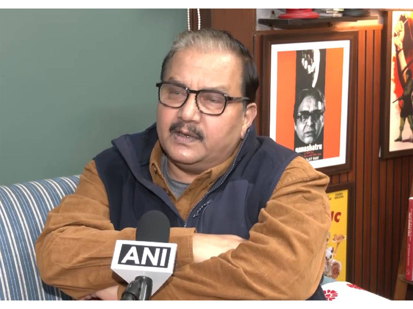 RJD MP Manoj Kumar Jha. (Photo/ANI)