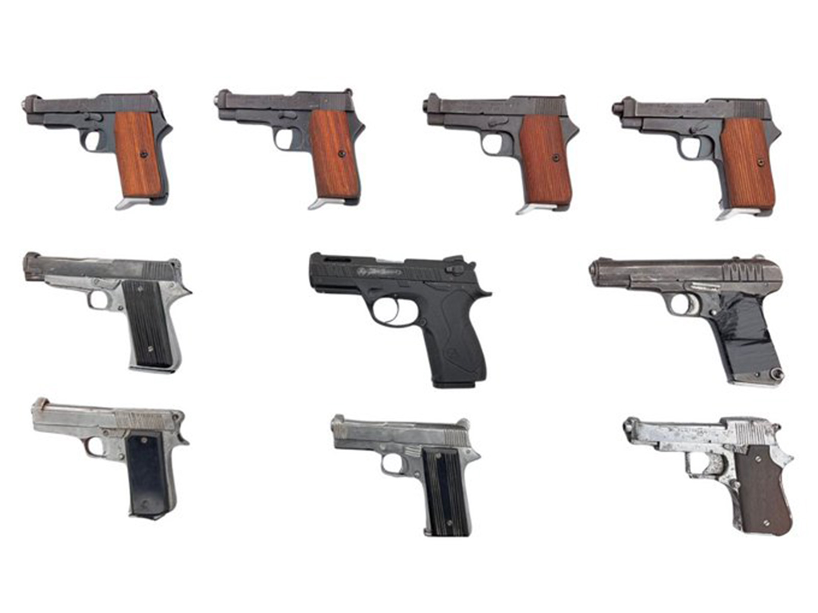 Seized weapons (Photo/X@DGPPunjabPolice)