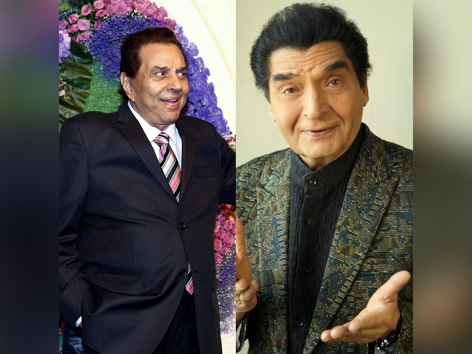 Asrani shares screen with Dharmendra (Photo/ANI/Instagram@asraniofficial)