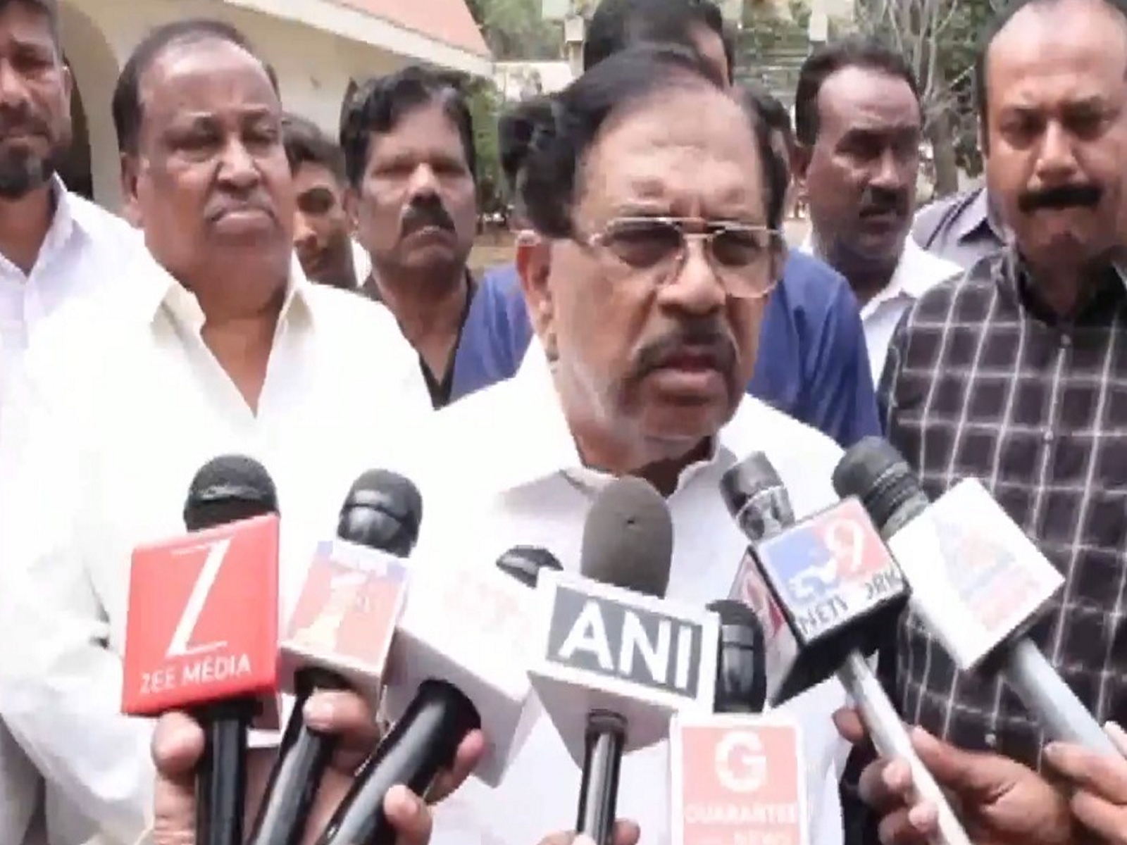 Karnataka Home Minister G Parameshwara (Photo/ANI)