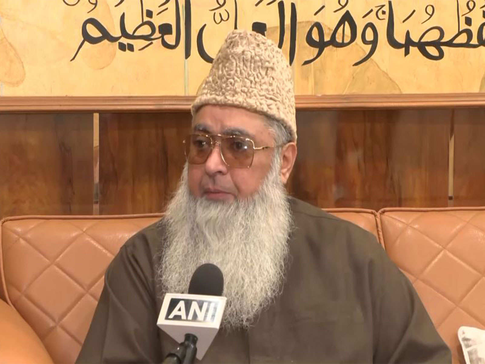 Imam Umer Ahmed Ilyasi (Photo: ANI)
