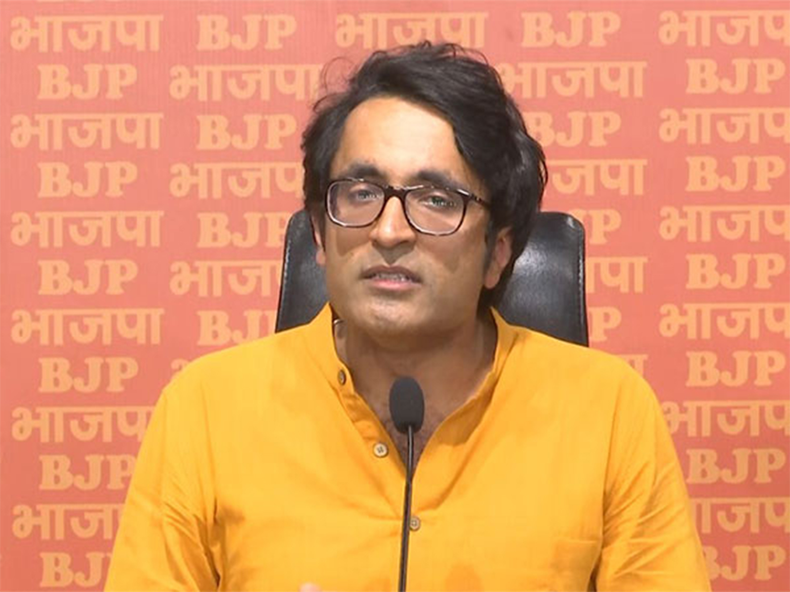 BJP National Spokesperson Pradeep Bhandari (File Photo/ANI)