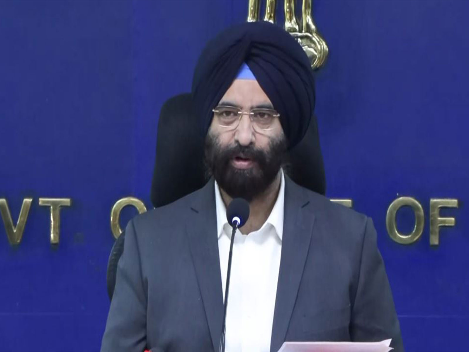Delhi Environment Minister Manjinder Singh Sirsa (Photo/ANI)