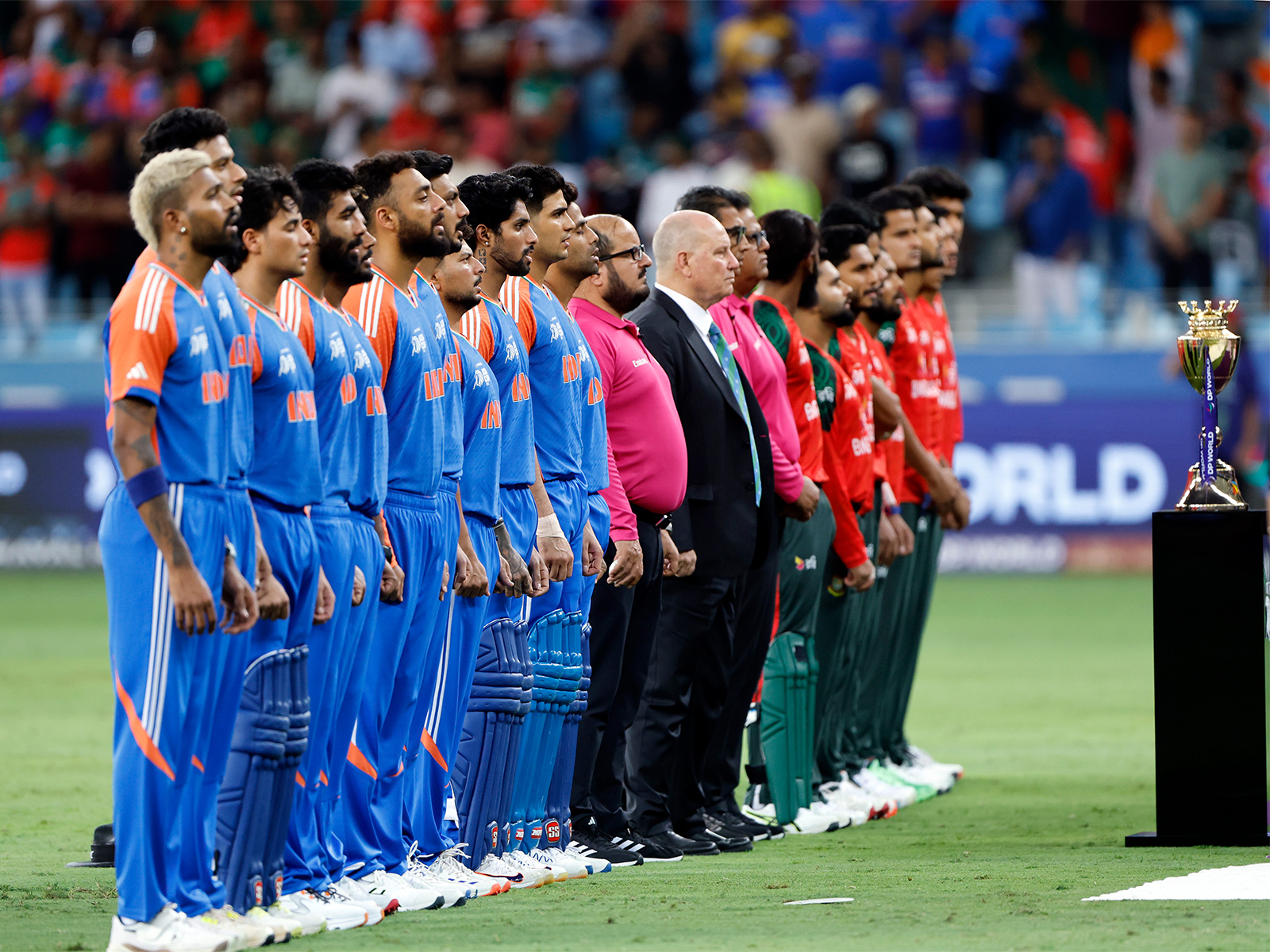 India and Bangladesh cricket teams. (File Photo/ANI) 