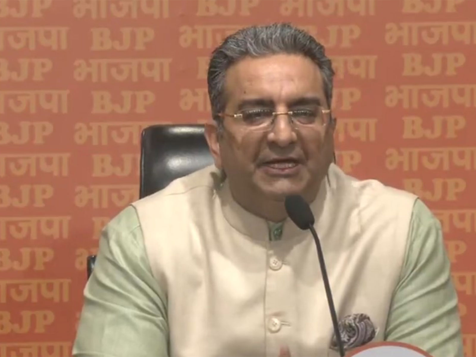 Bharatiya Janata Party spokesperson Gaurav Bhatia (Photo/ANI)