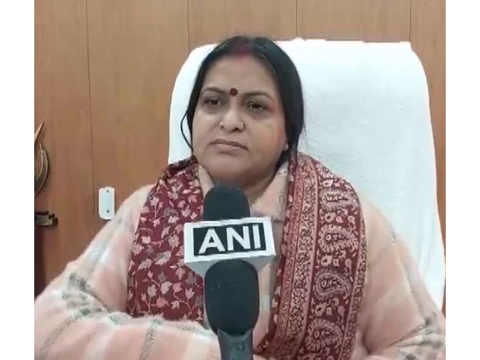 Bihar State Women’s Commission chairperson Apsara (Photo/ANI)