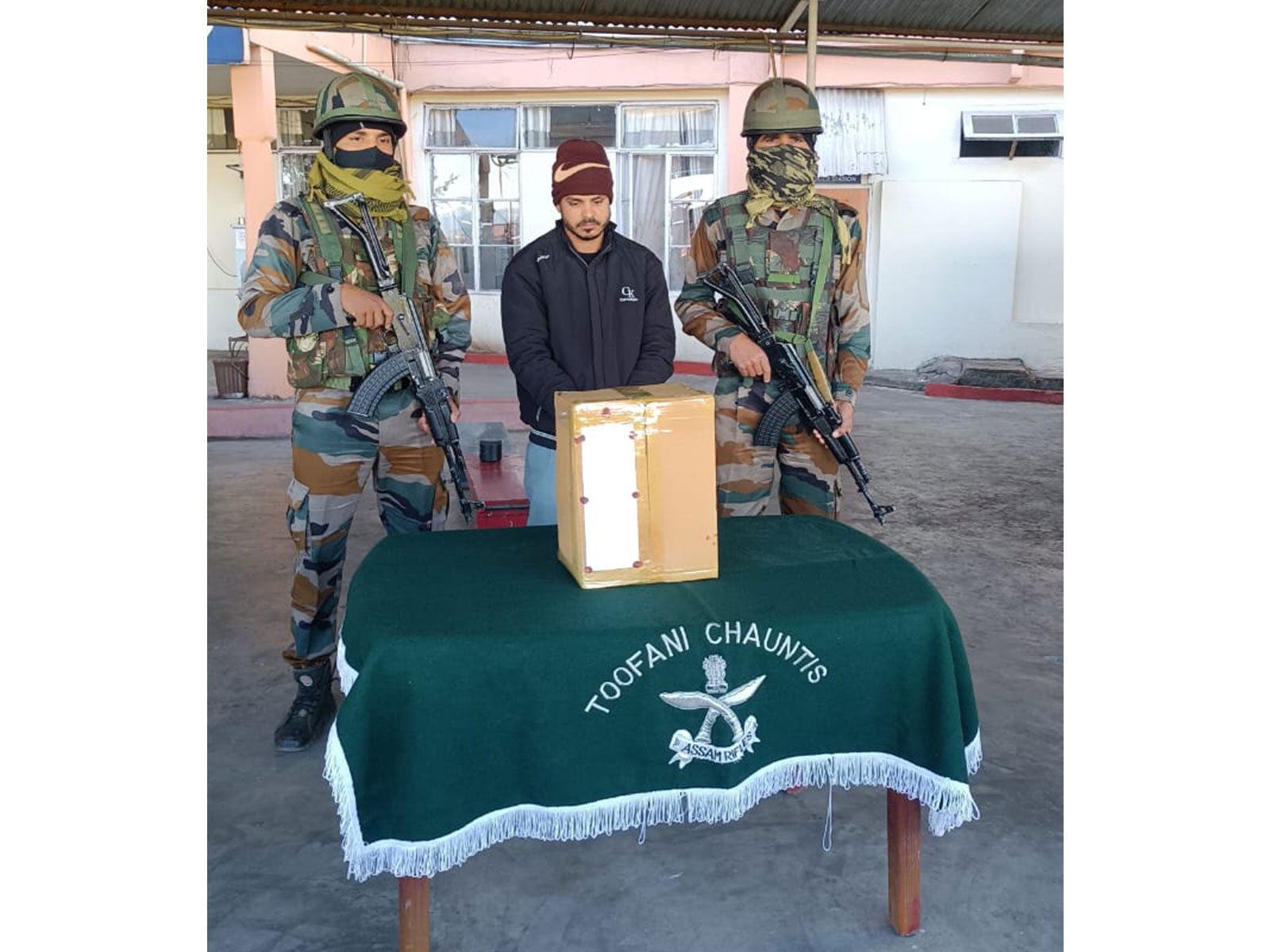 Recovery of Methamphetamine tablets by Assam Rifles (Photo/Assam Rifles)