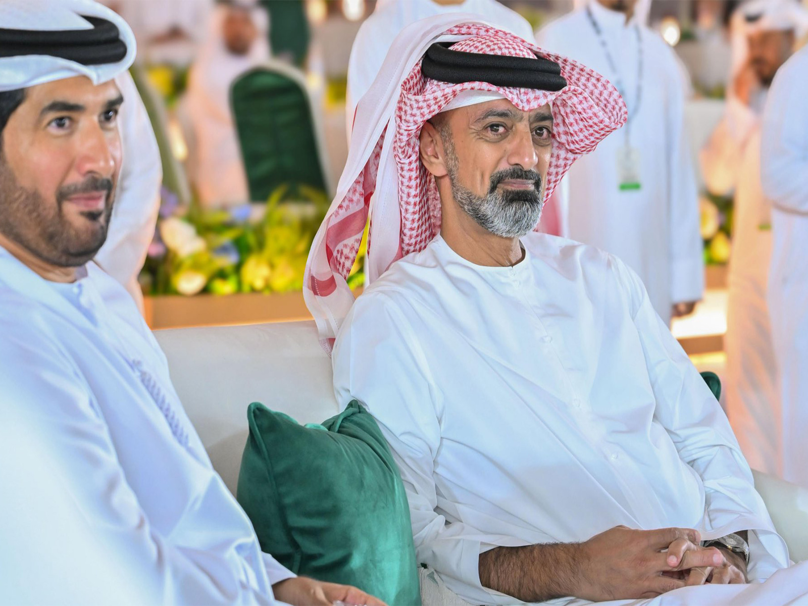 Ammar bin Humaid attends opening of 23rd Ajman Arabian Horse Beauty Championship (Photo/X/@ajammar)