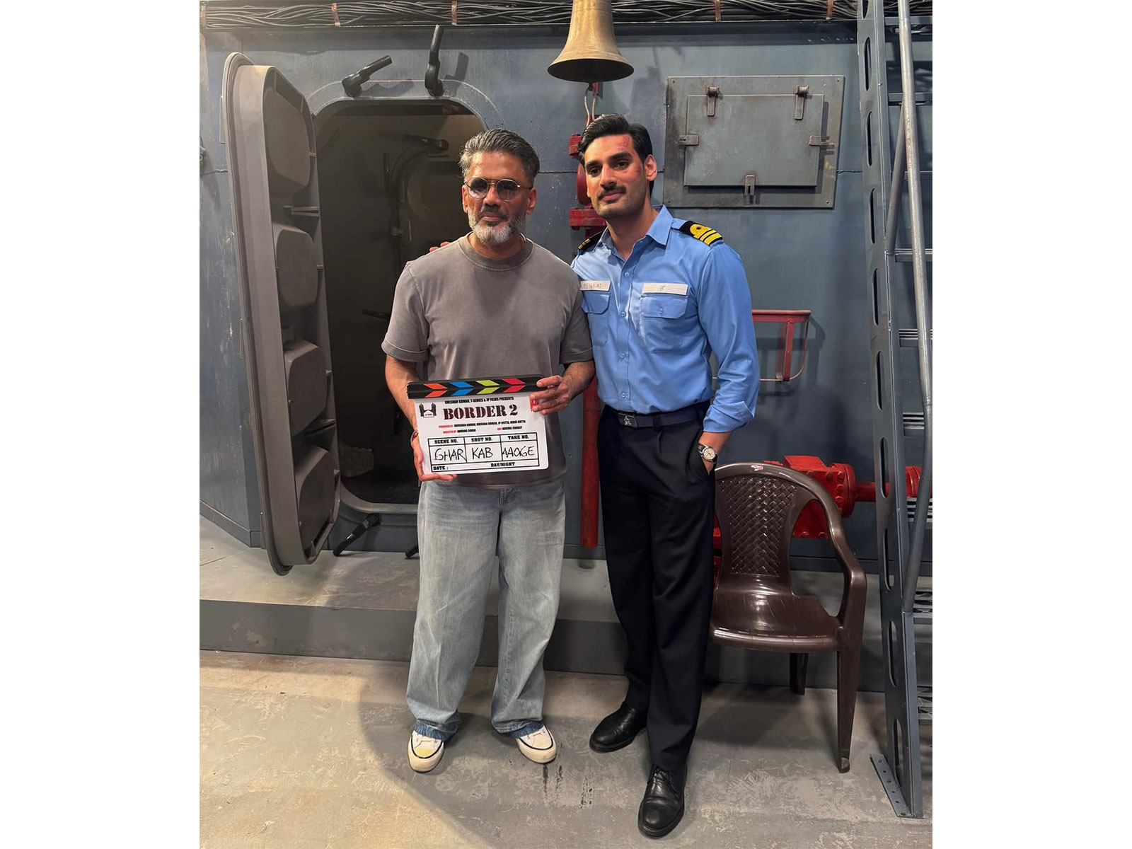 Suniel Shetty and Ahan Shetty (Photo/Instagram@ahan.shetty) Suniel Shetty and Ahan Shetty (Photo/Instagram@ahan.shetty)