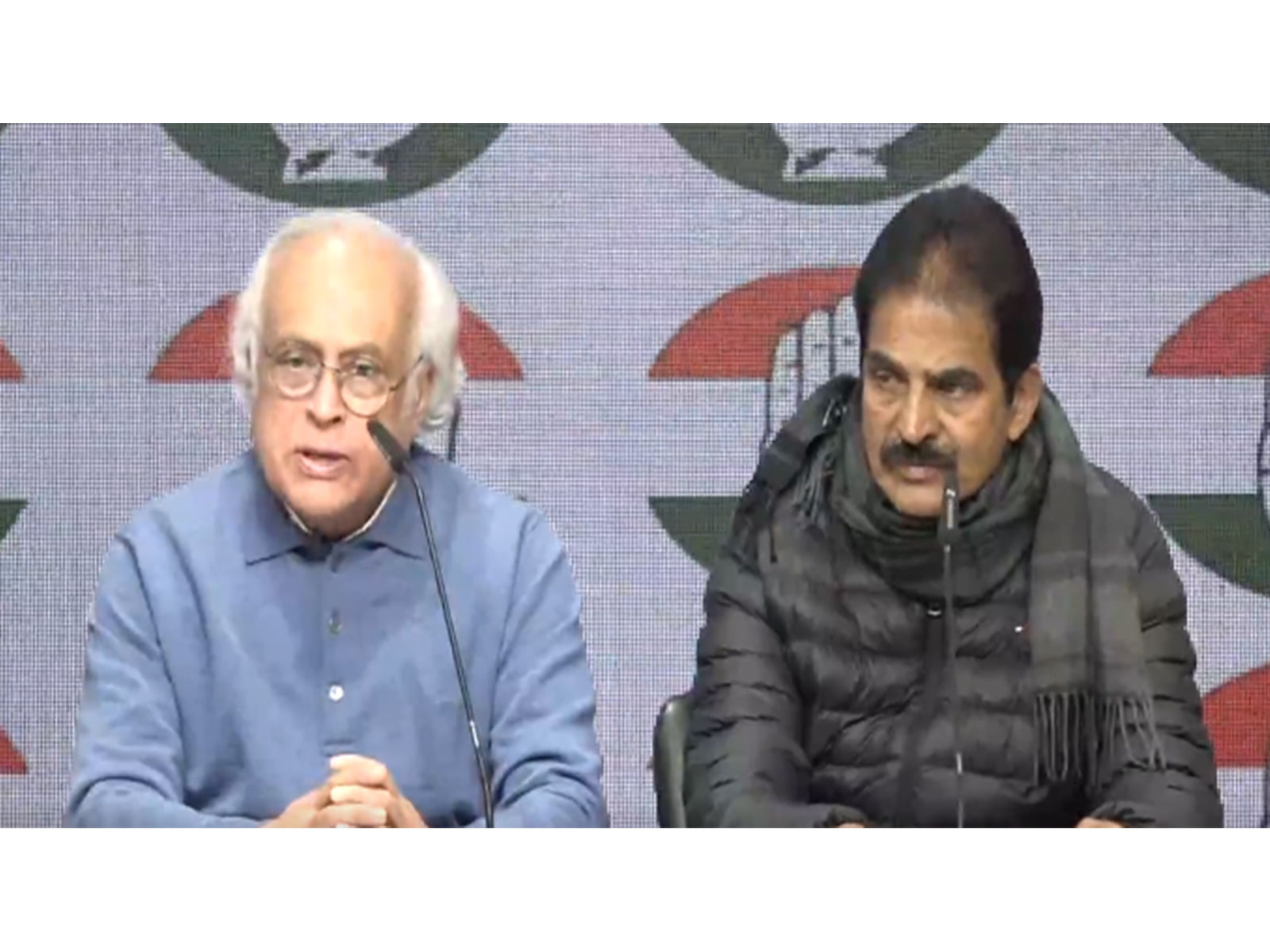 Congress General Secretaries Jairam Ramesh and KC Venugopal (Photo/ @INCIndia)