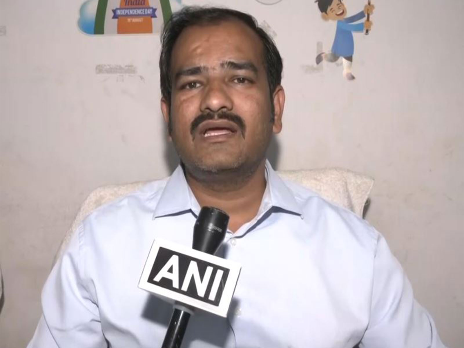 Shaik Salauddin, Founder President, Telangana GIG & Platform Workers’ Union. (Photo: ANI)