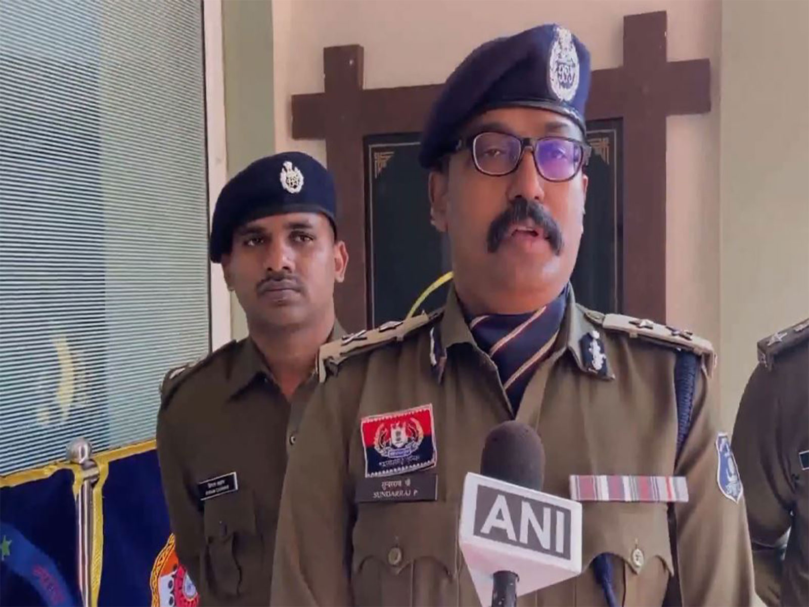 Bastar Range Inspector General of Police P. Sundarraj (Photo/ANI)