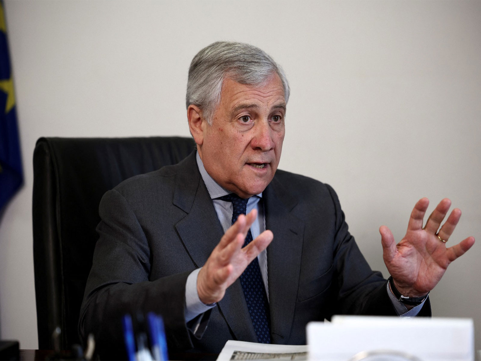 Italian Deputy PM and Foreign Minister Antonio Tajani (Photo/ Reuters)