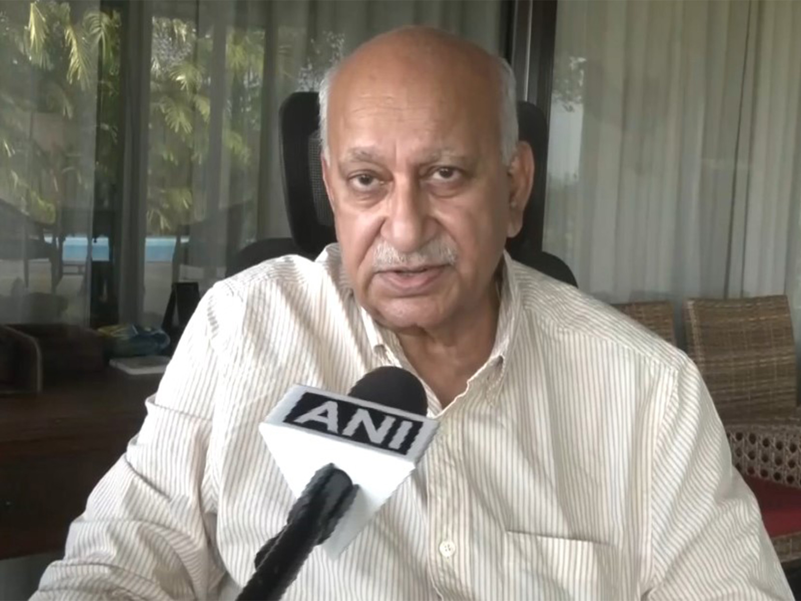  Former MoS MEA MJ Akbar (Photo/ANI)