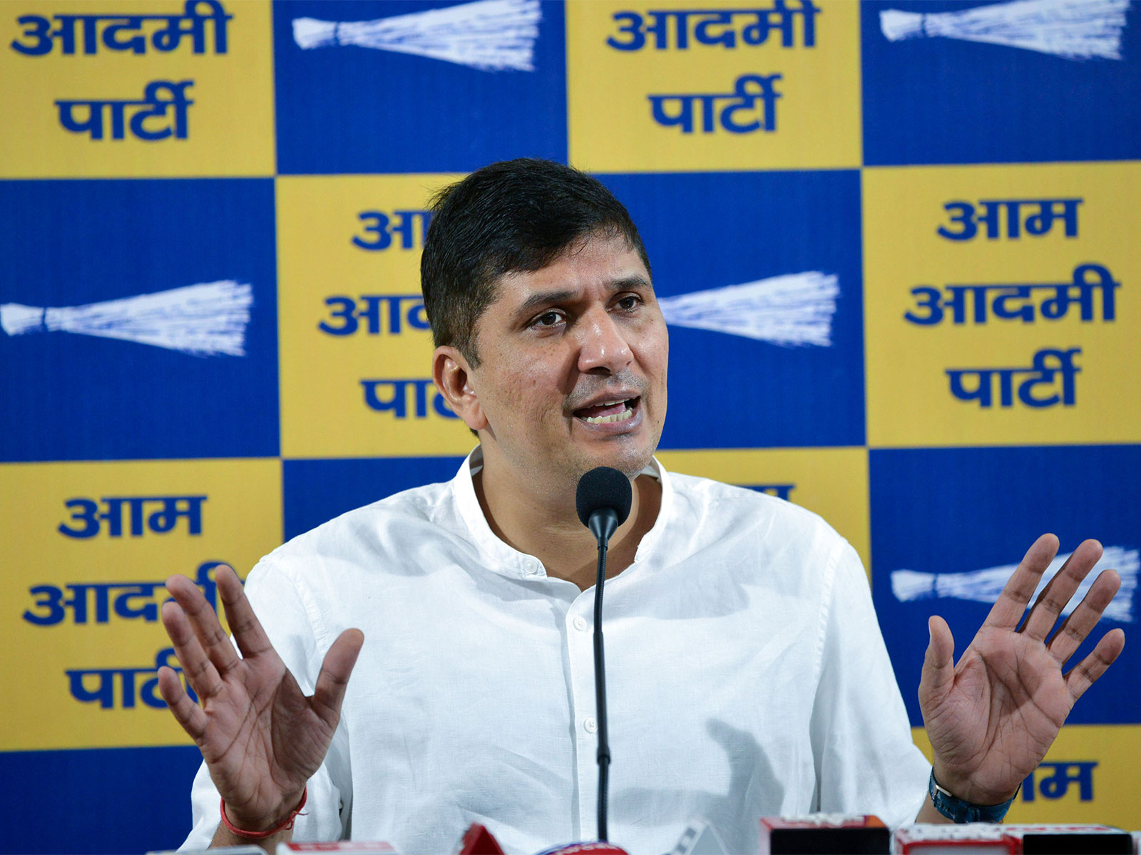 AAP leader Saurabh Bharadwaj (File Photo/ ANI)