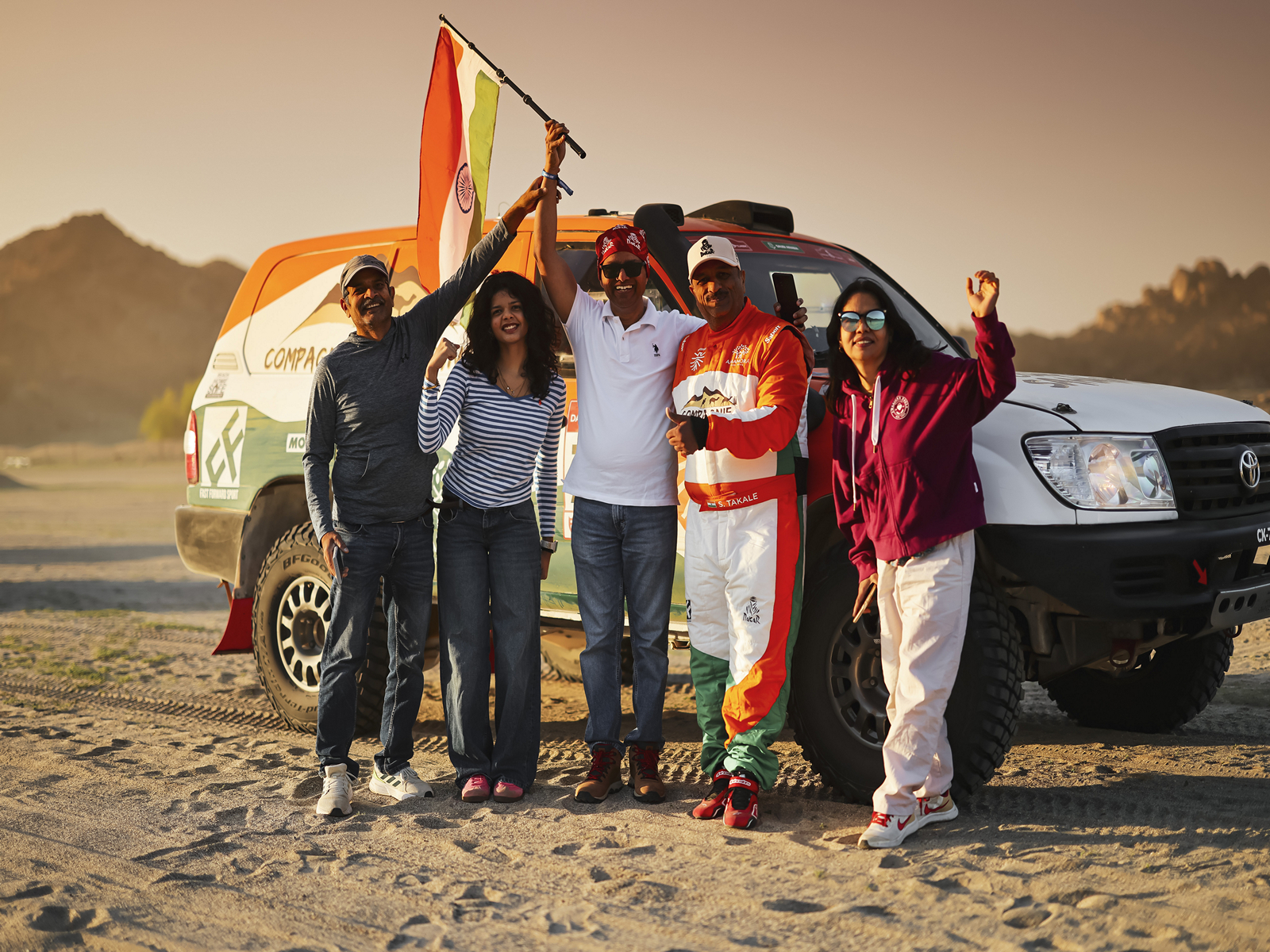 Sanjay Takale (Photo: Dakar Rally)