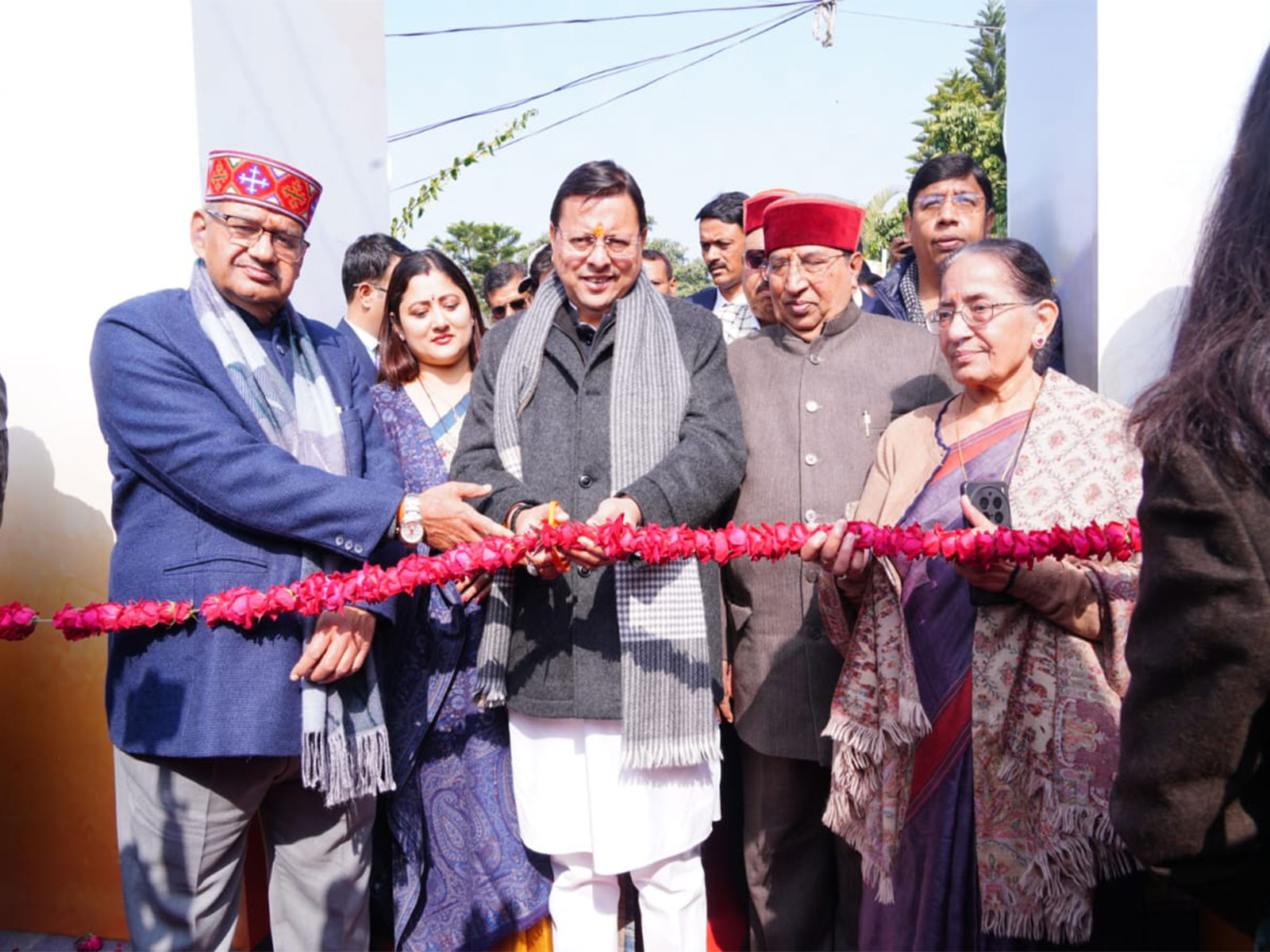 CM Pushkar Singh Dhami inaugurates Uttarakhand Malta Festival in Dehradun. (Photo/CMO)