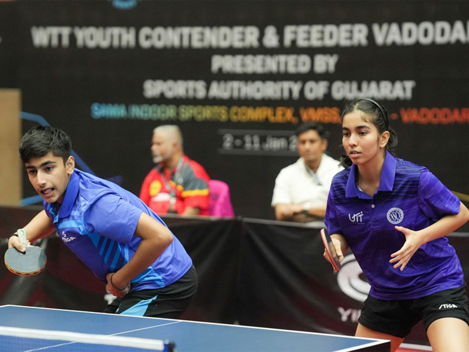  Vivaan Dave and Naisha Rewaskar (Photo: WTT Youth Contender)