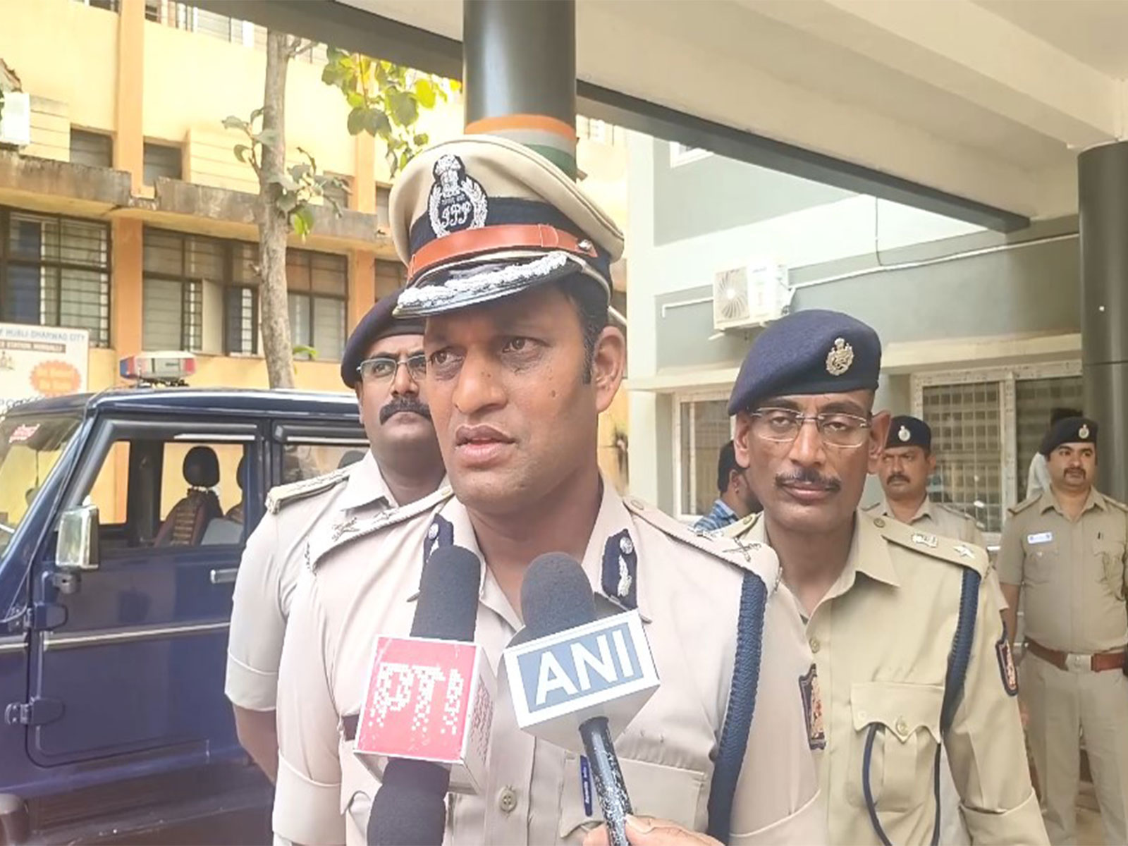 N Shashikumar, Police Commissioner, Hubballi-Dharwad (Photo/ANI)