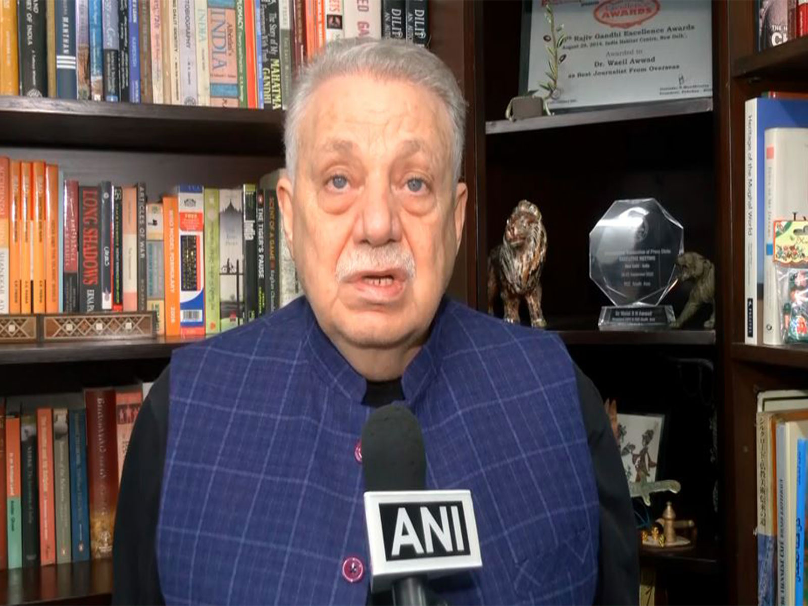 Foreign affairs expert Waiel Awwad (Photo/ANI) 