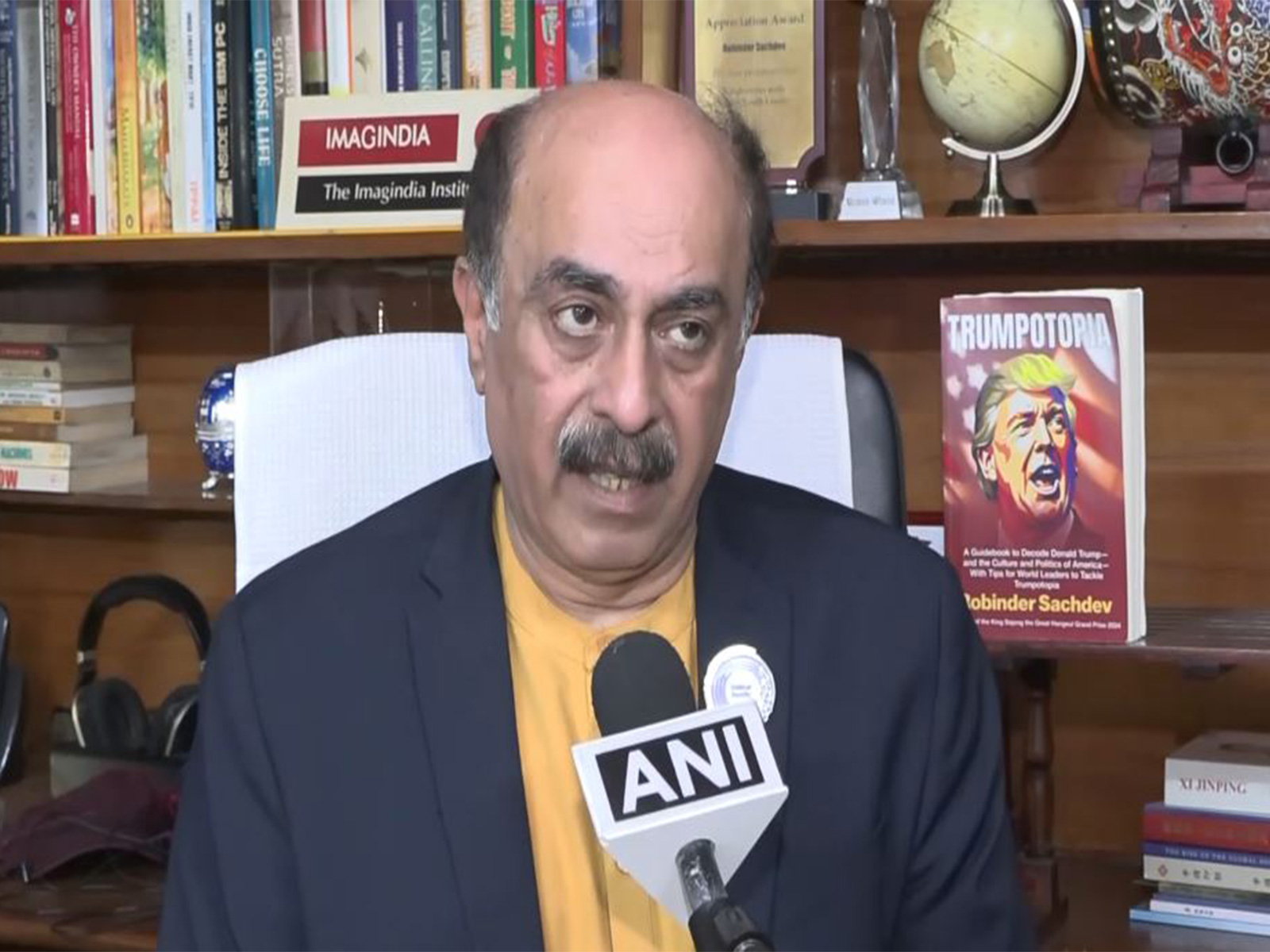 Foreign Affairs Expert Robinder Sachdev (Photo/ANI)