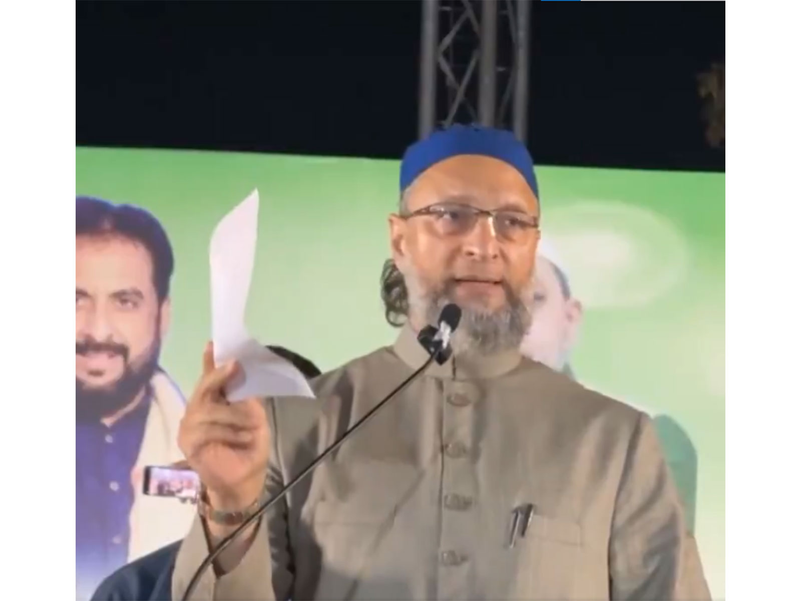 AIMIM Chief Asaduddin Owaisi (Photo/ANI)