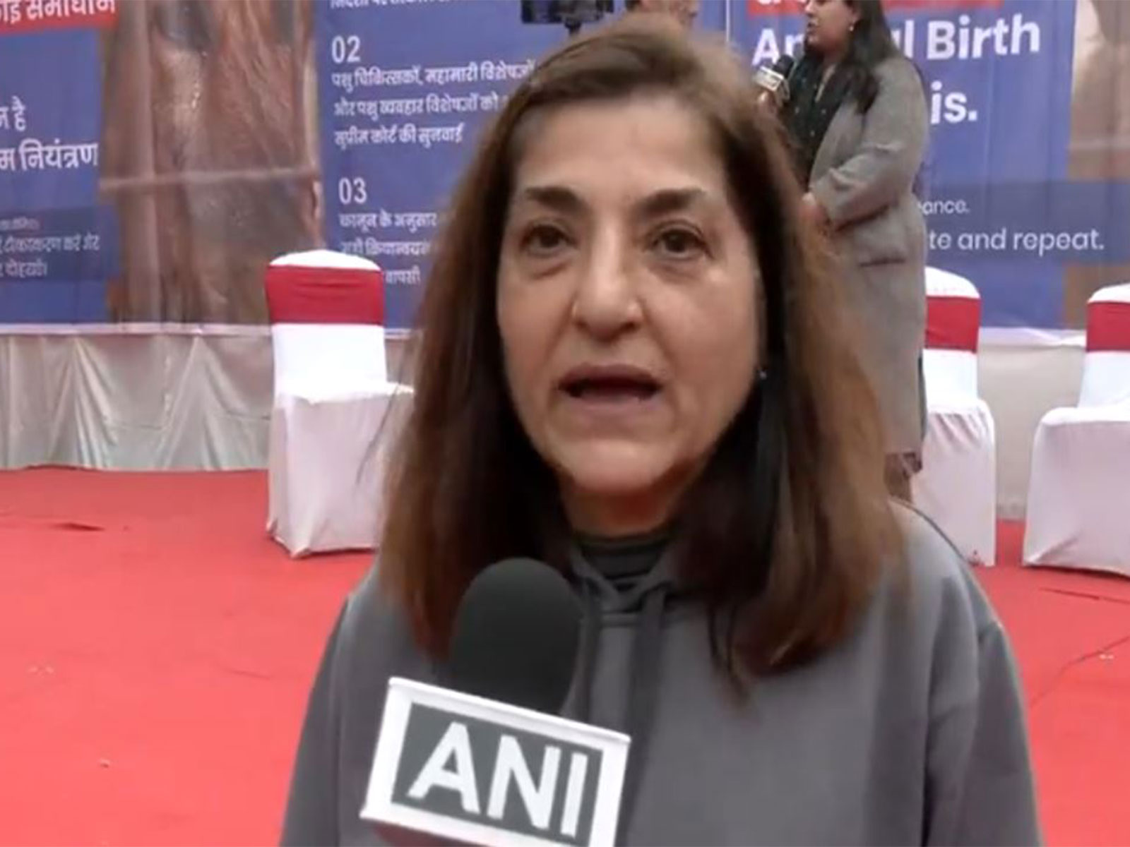 Animal rights activist Ambika Shukla (Photo/ANI)