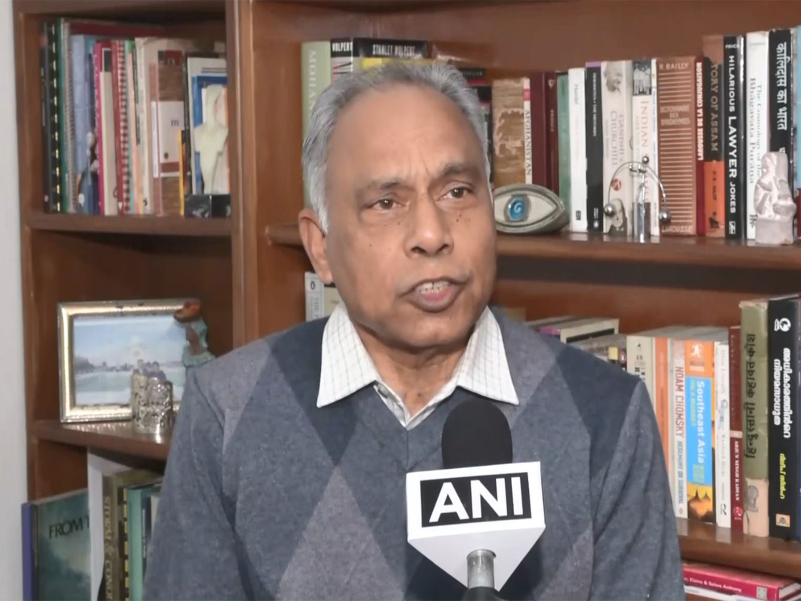 Former diplomat Dilip Sinha (Photo/ANI)