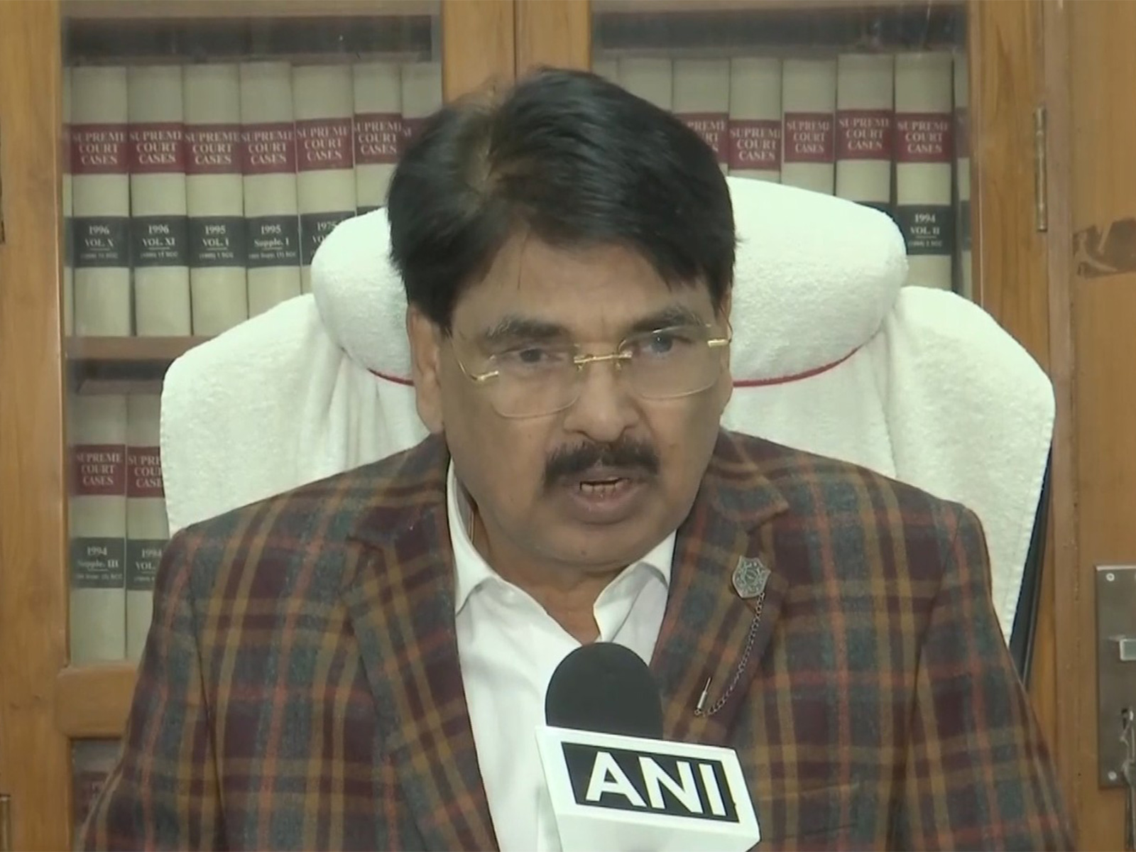 BJP MP and Bar Council of India (BCI) Chairman Manan Kumar Mishra (Photo/ANI)