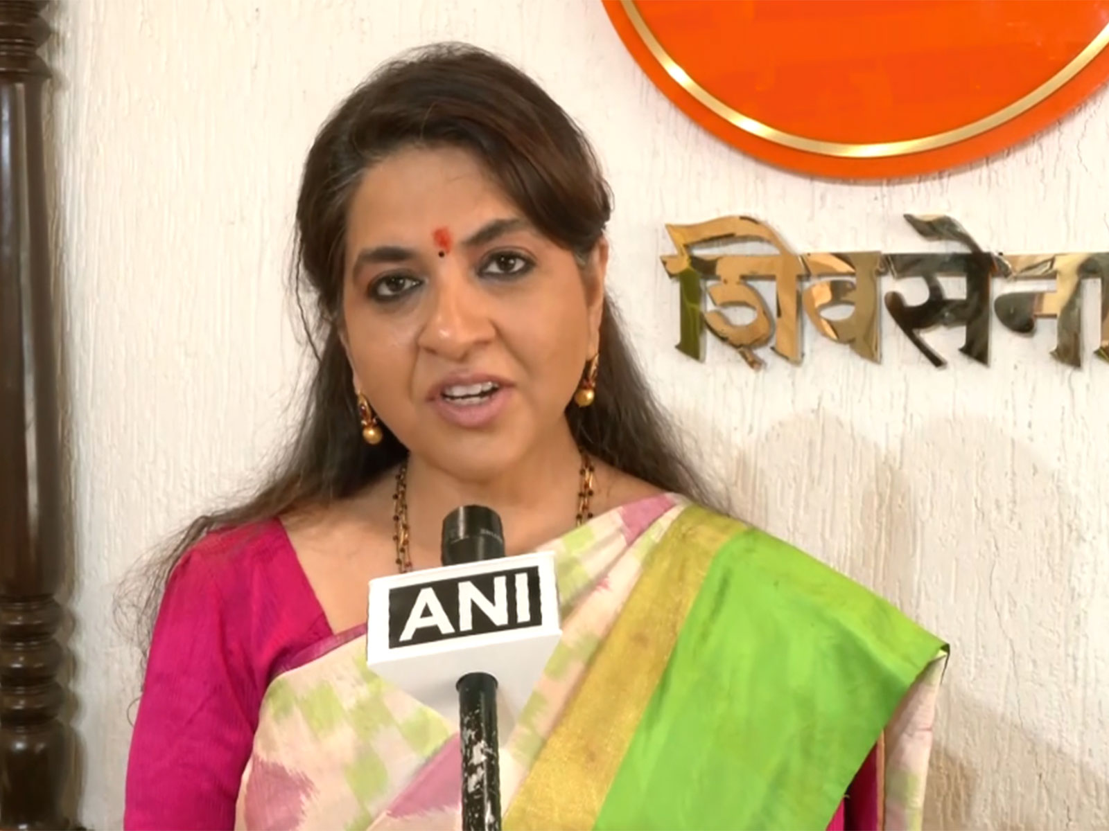 Shiv Sena leader Shaina NC (Photo/ANI)