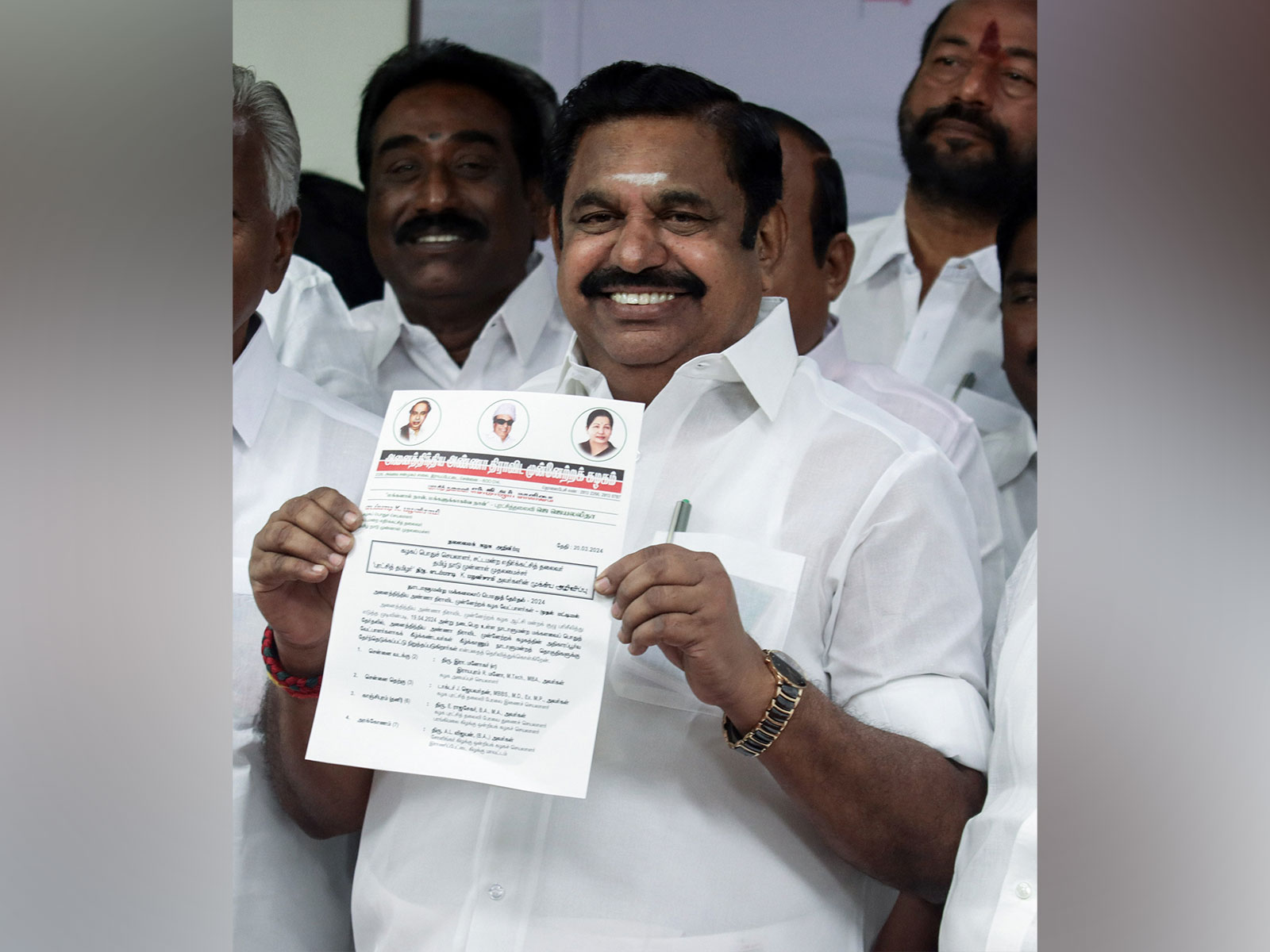 AIADMK general secretary Edappadi Palaniswami (Photo: ANI)