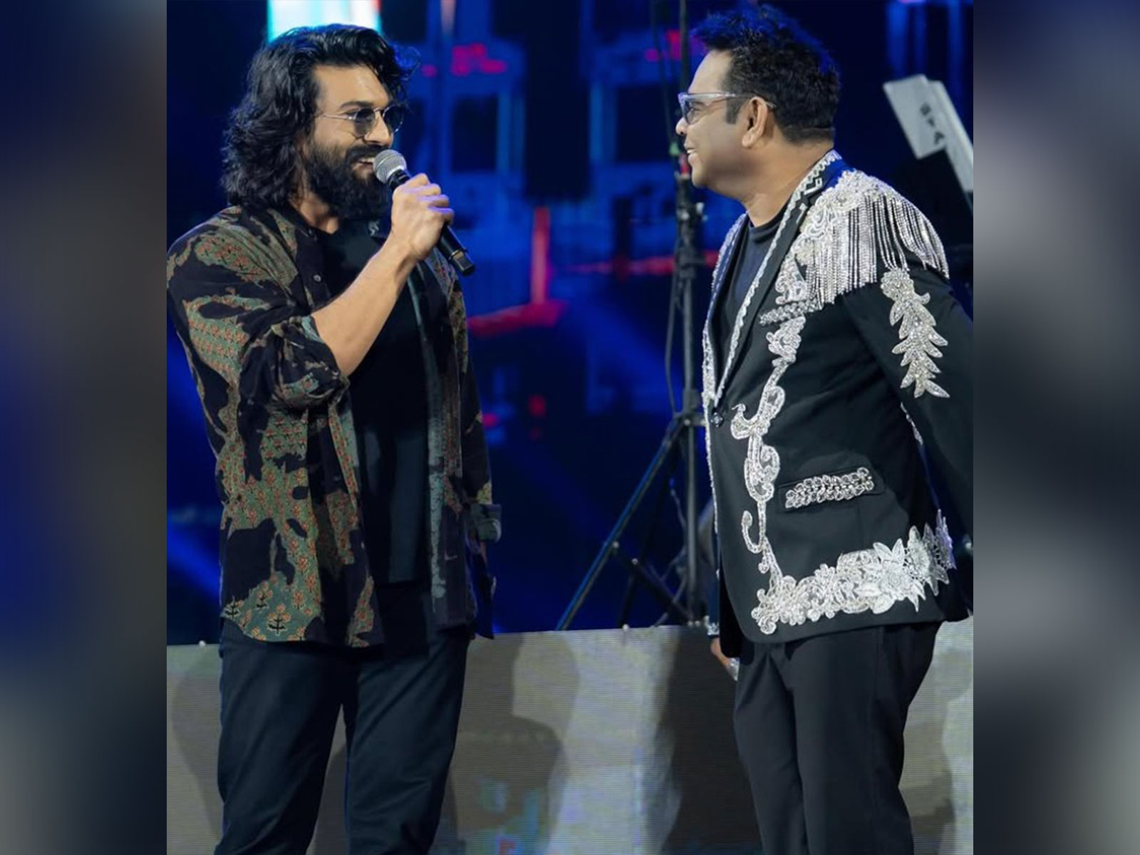 Ram Charan, A.R. Rahman (Image source: Instagram/ @alwaysramcharan)