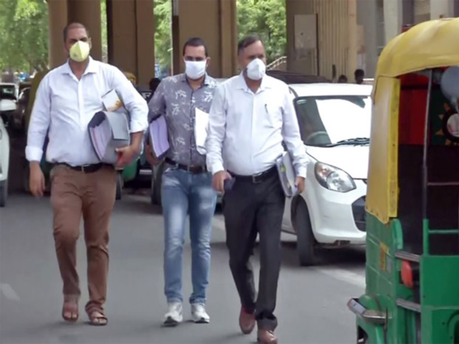 Still from outside Karkadooma Court in New Delhi (File Photo/ANI)