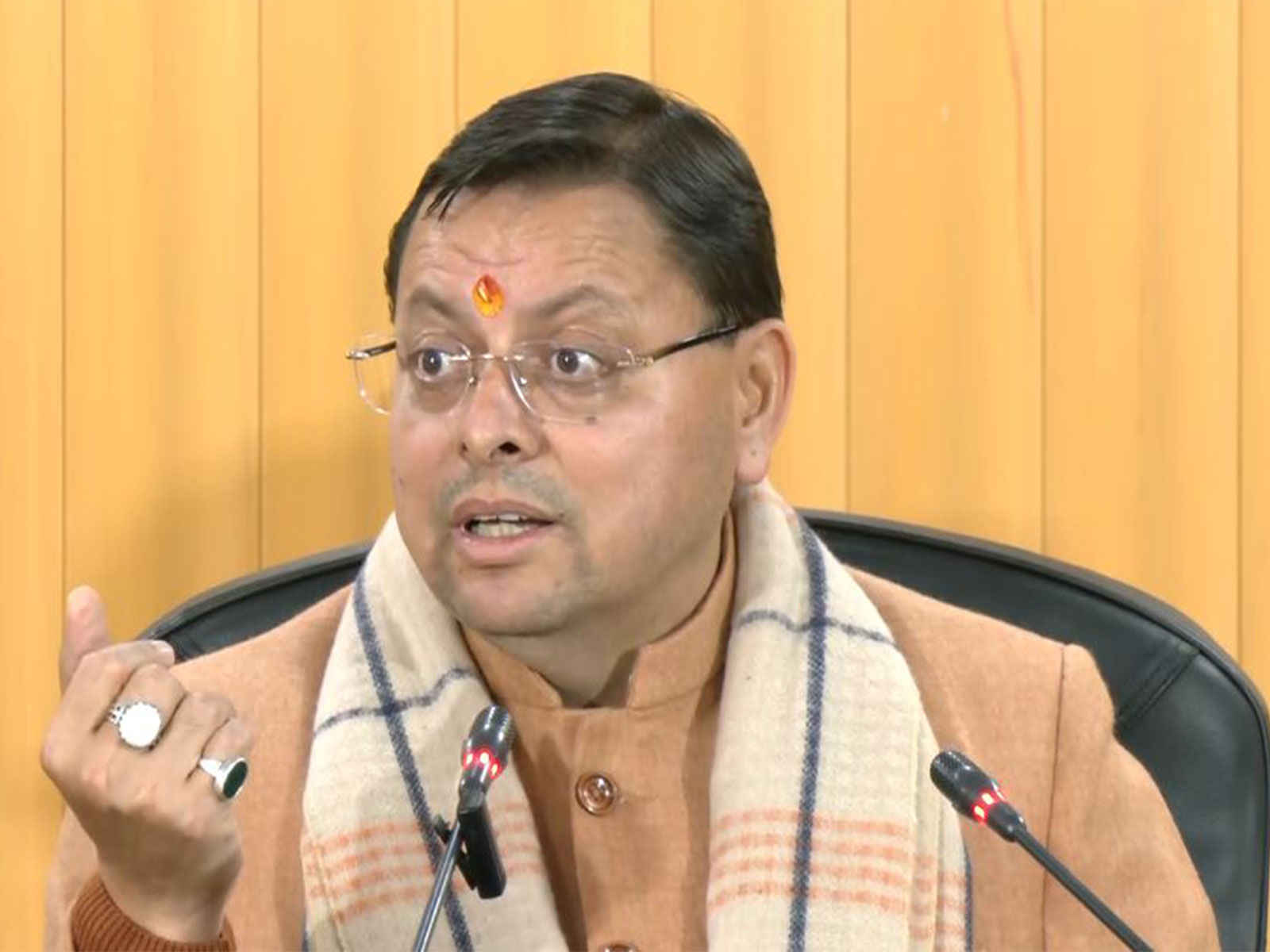 Uttarakhand CM Pushkar Singh Dhami (Photo/ANI)