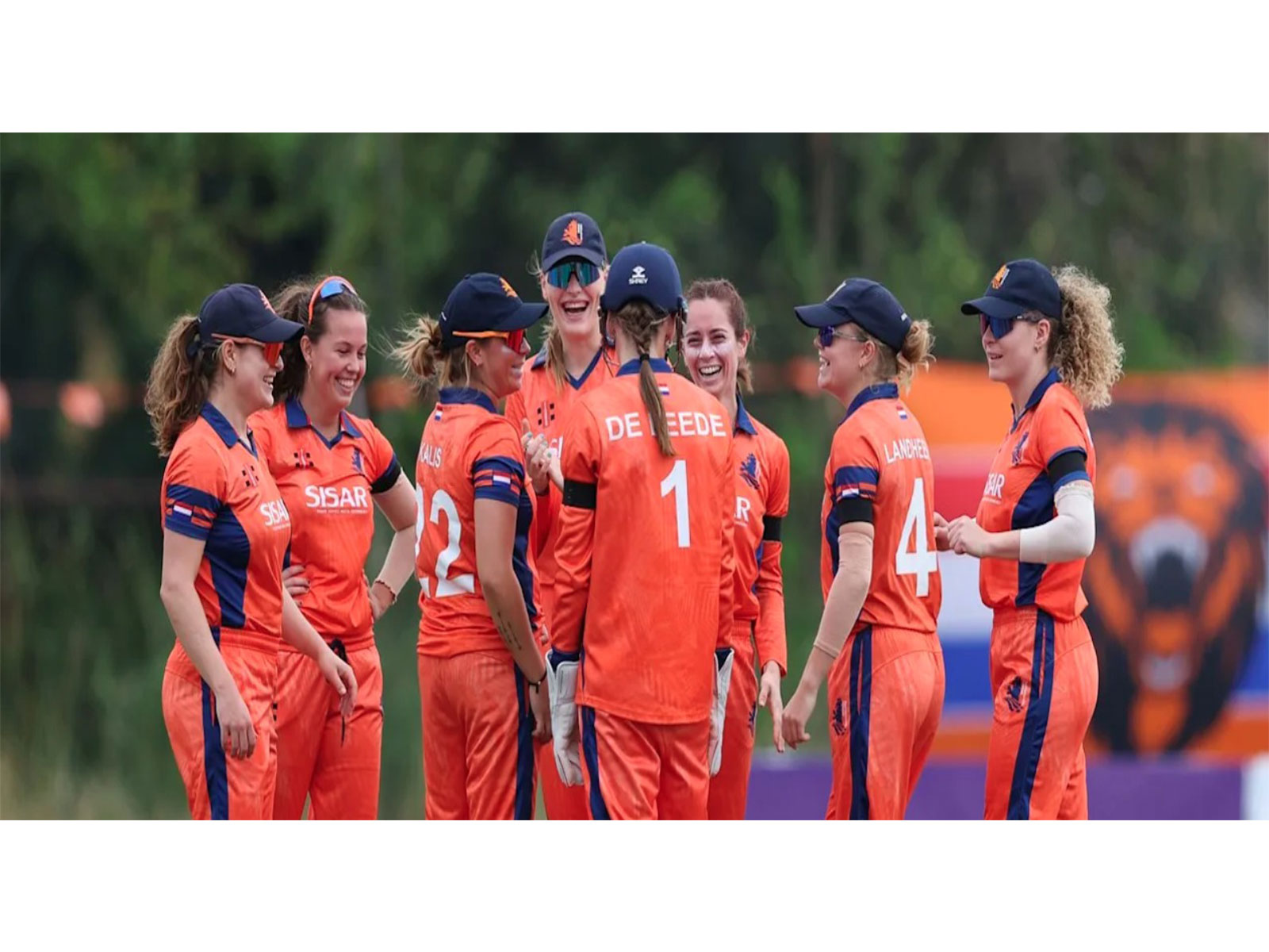 Netherlands team. (Photo/ICC) 