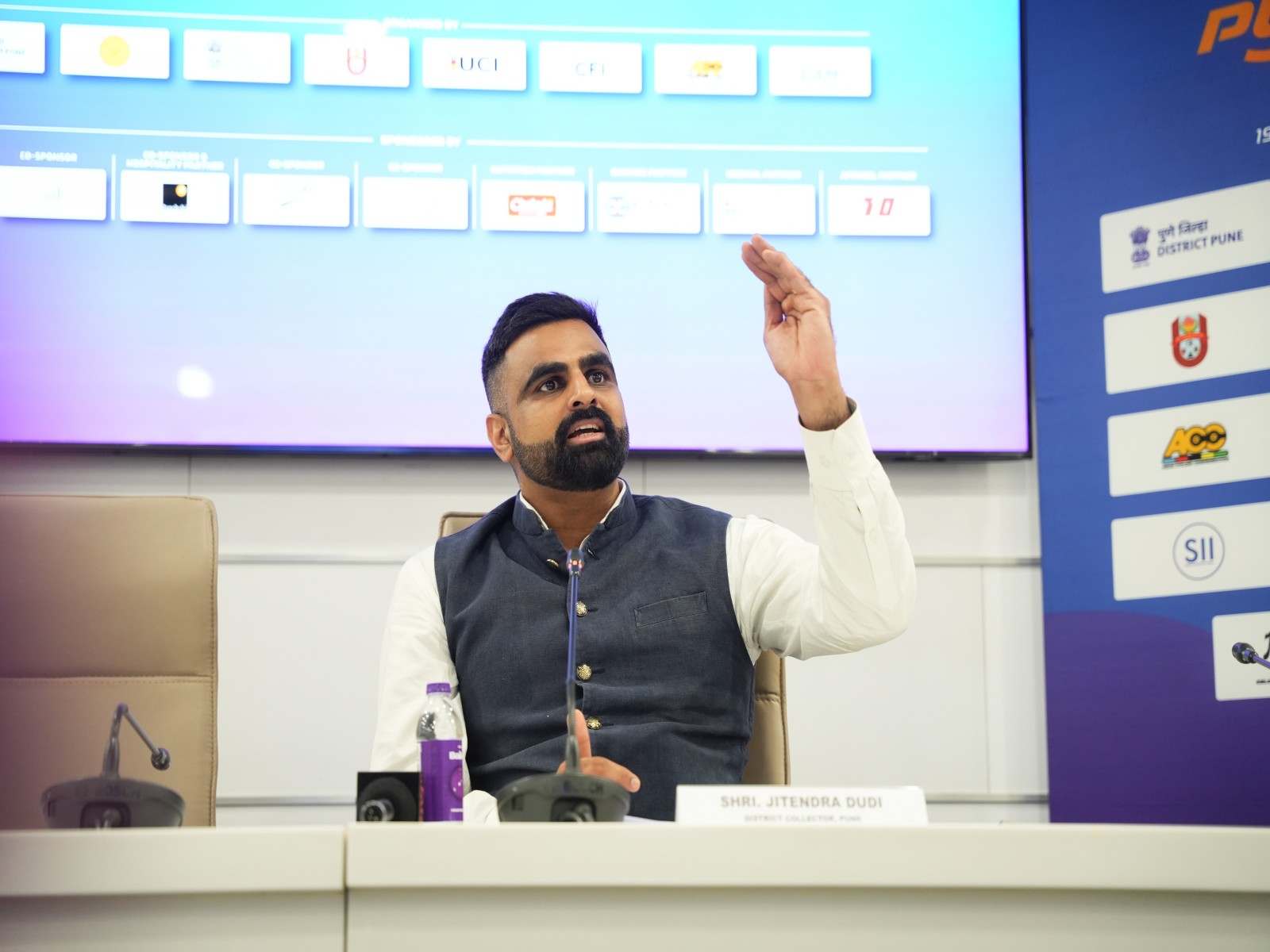 Pune District Collector Jitendra Dudi (Photo: Pune Grand Tour)