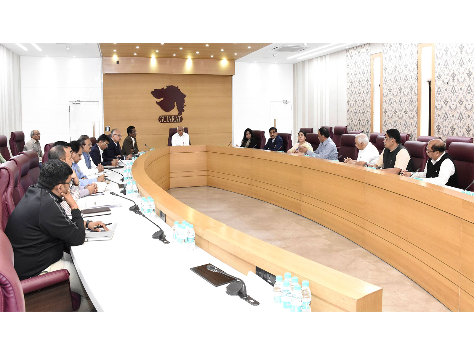 Gujarat Chief Minister Bhupendra Patel reviews Typhoid Situation (Photo/@Bhupendrapbjp)