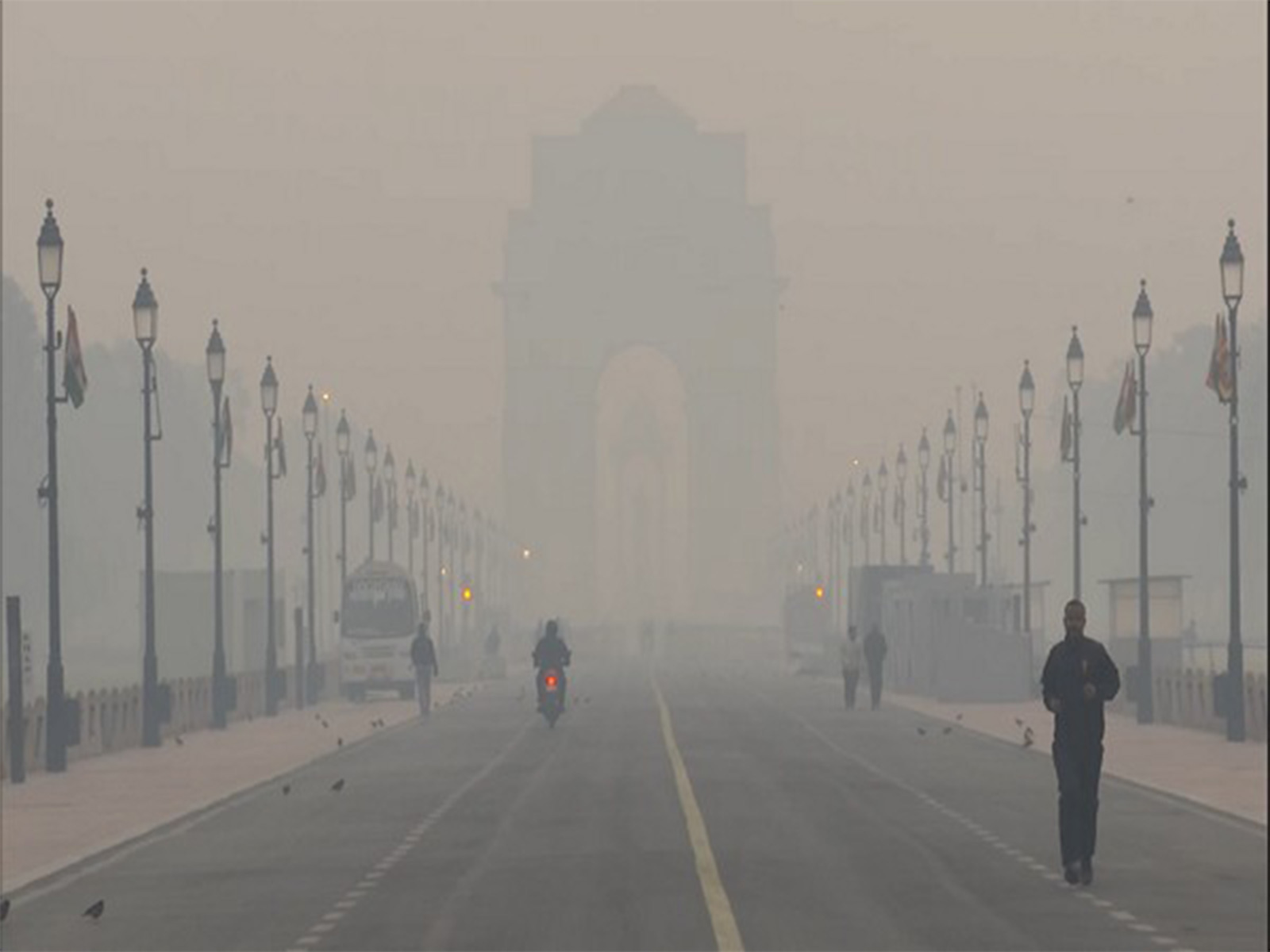 Visual from India Gate, New Delhi (File Photo/ANI)