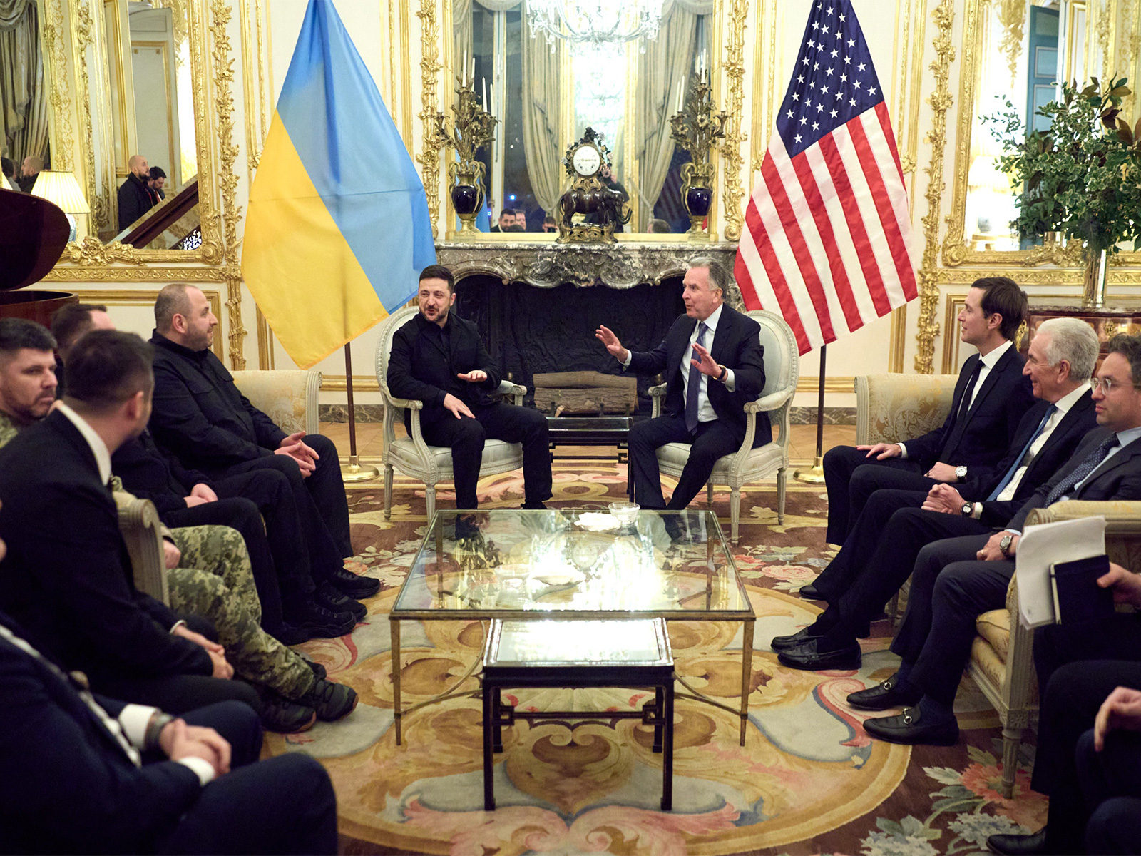 Meeting between Ukrainian and American delegations (Photo/ X@ZelenskyyUa)