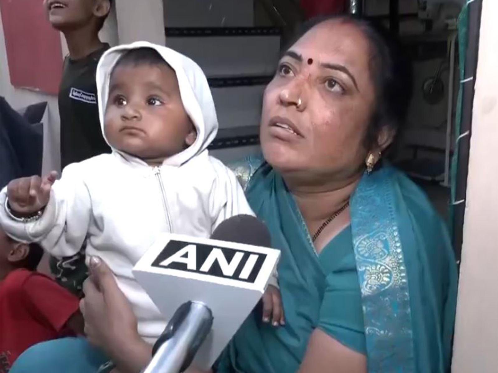 Rekha Raghuvanshi, a resident of Bhagirathpura (Photo/ANI)