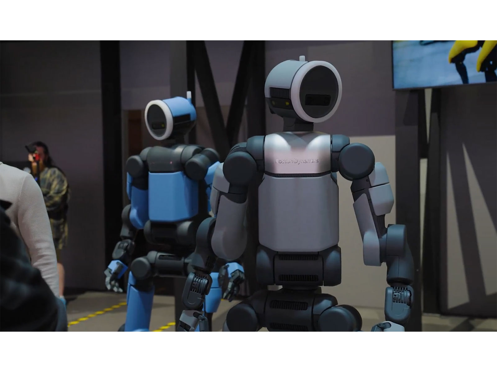 Hyundai Motor Group's humanoid robot Atlas by Boston Dynamics (Photo/@HMGnewsroom)