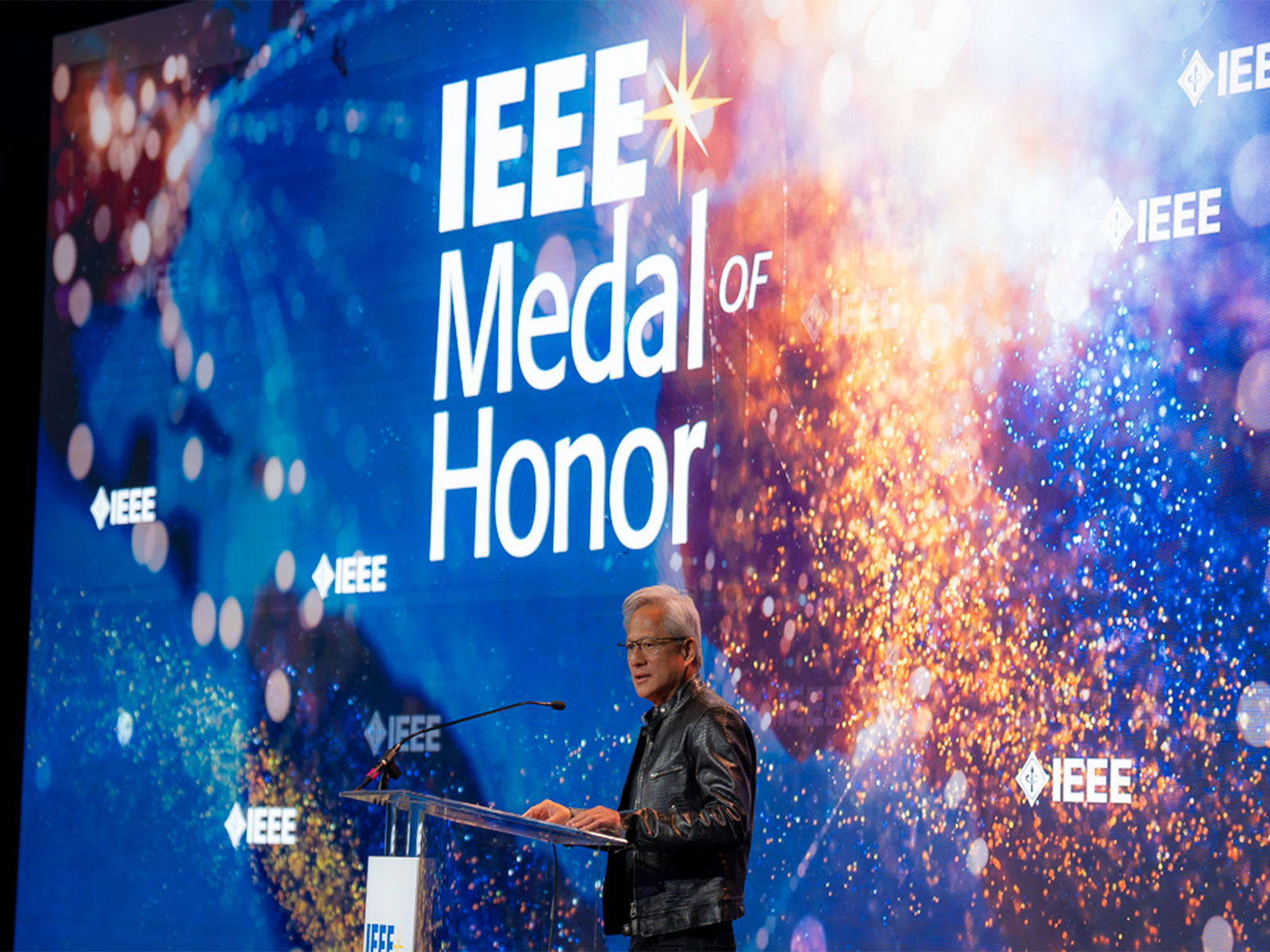 NVIDIA CEO Jensen Huang Awarded 2026 IEEE Medal of Honor