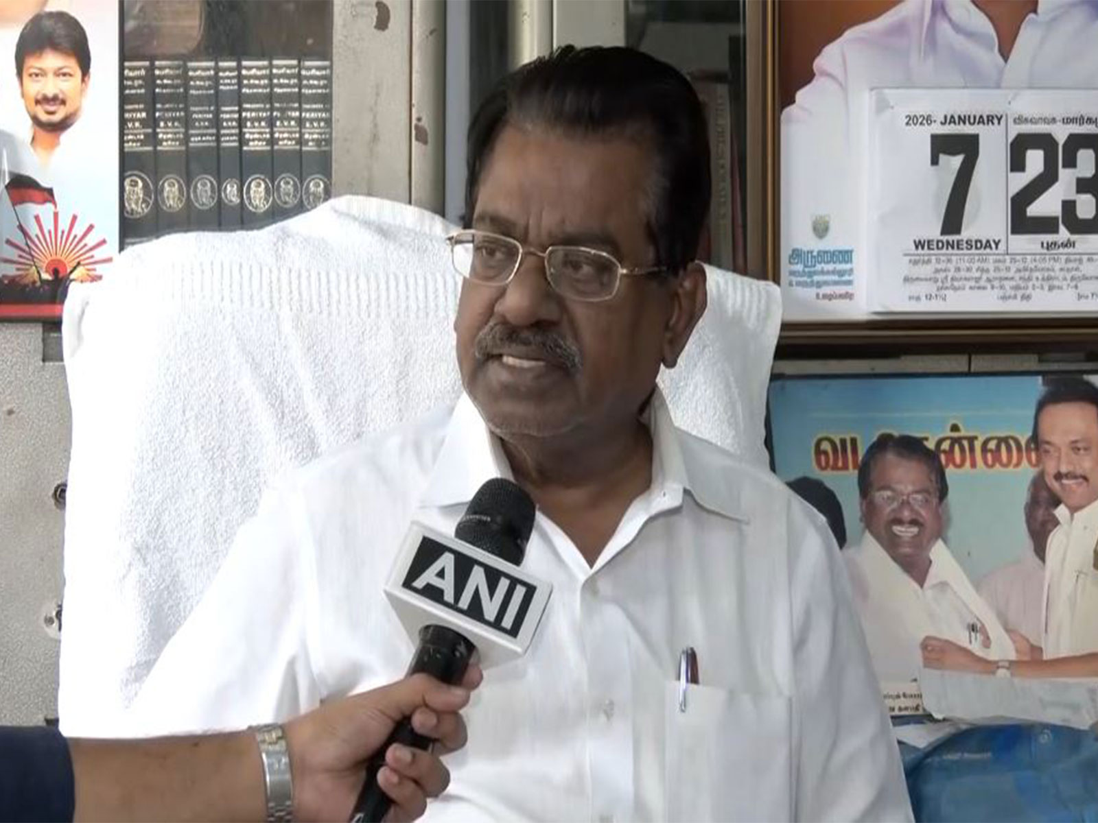 DMK leader TKS Elangovan (Photo/ANI)