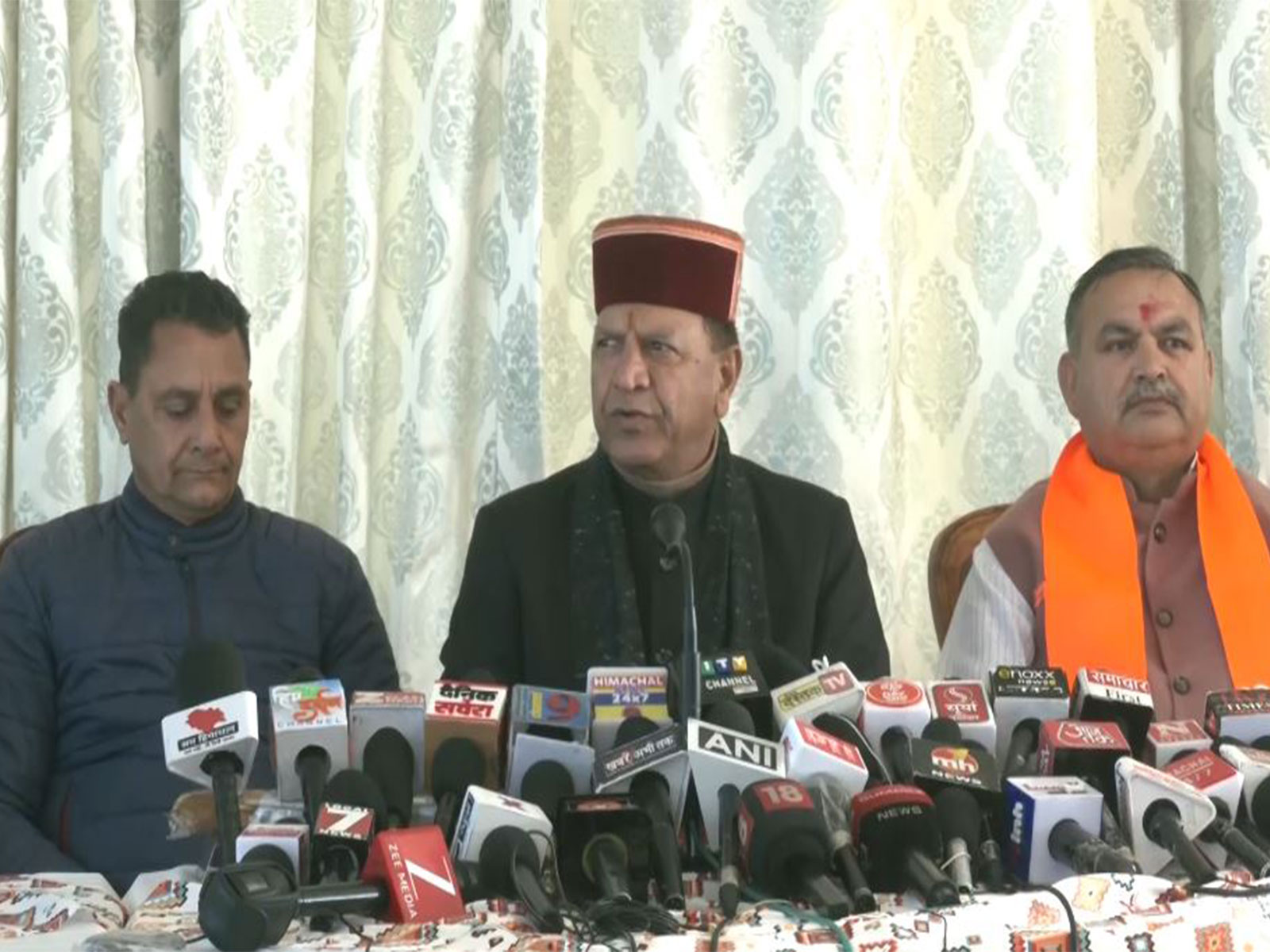 Himachal Pradesh BJP president Rajeev Bindal (Photo/ANI)