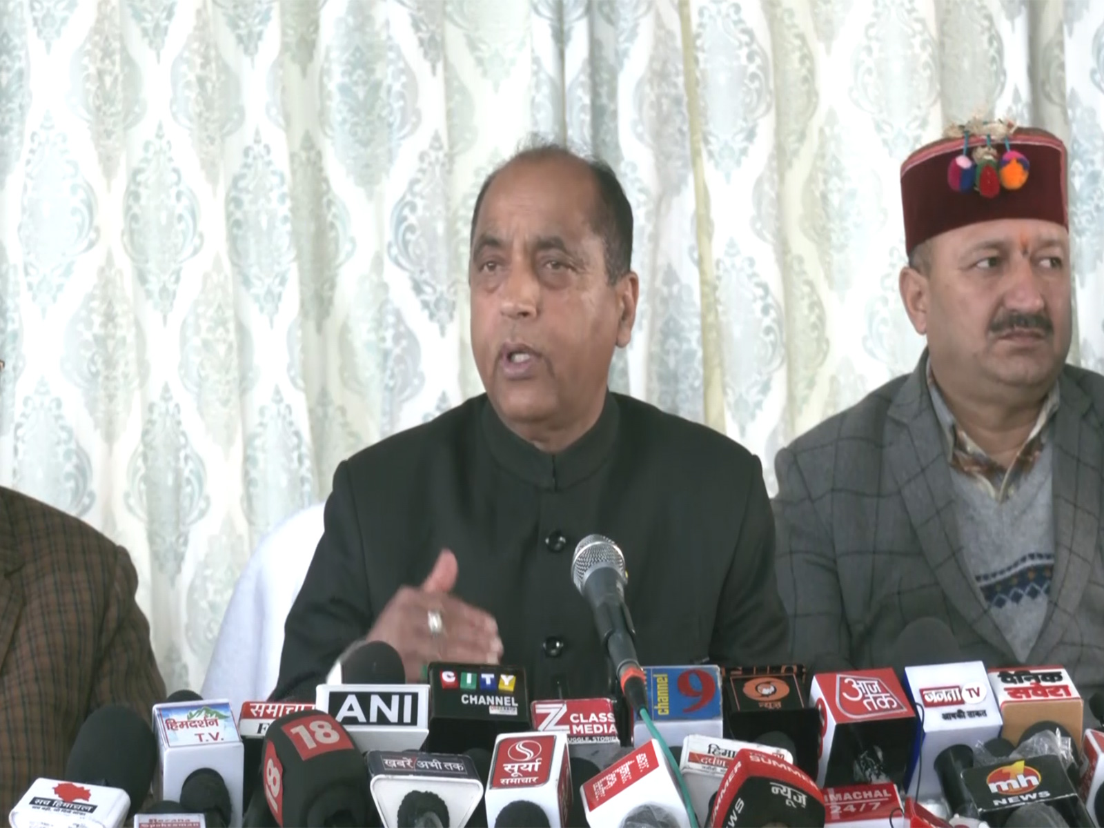 Former CM of Himachal Pradesh and Leader of Opposition Jai Ram Thakur (Photo/ANI)