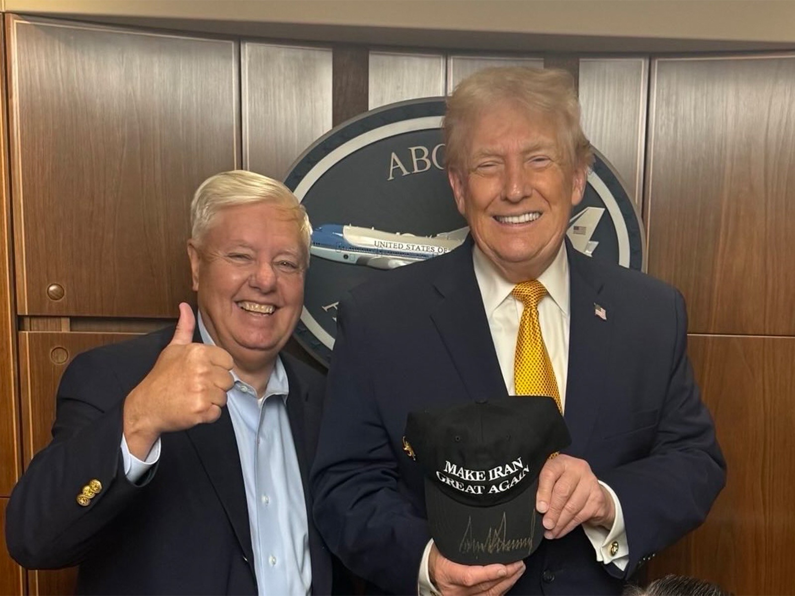 US Senator Lindsey Graham with President Trump (File Photo/@LindseyGrahamSC) US Senator Lindsey Graham with President Trump (File Photo/@LindseyGrahamSC)